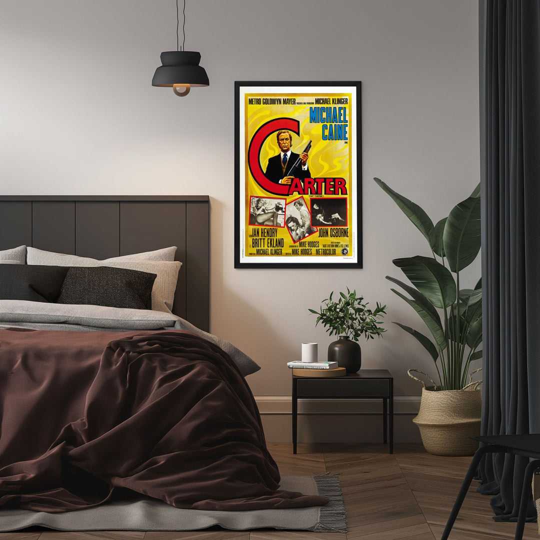"Get Carter" (1971) Framed Movie Poster