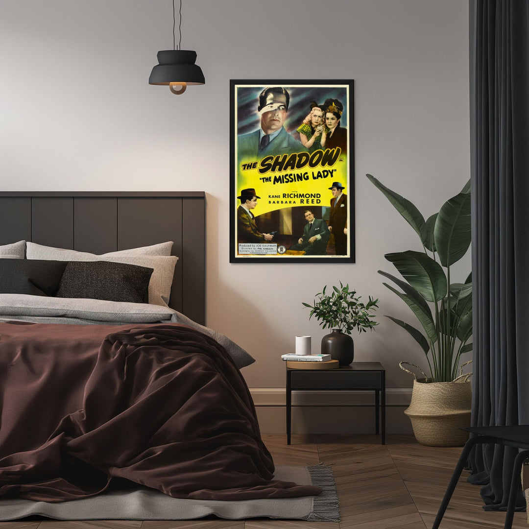 "Missing Lady" (1946) Framed Movie Poster