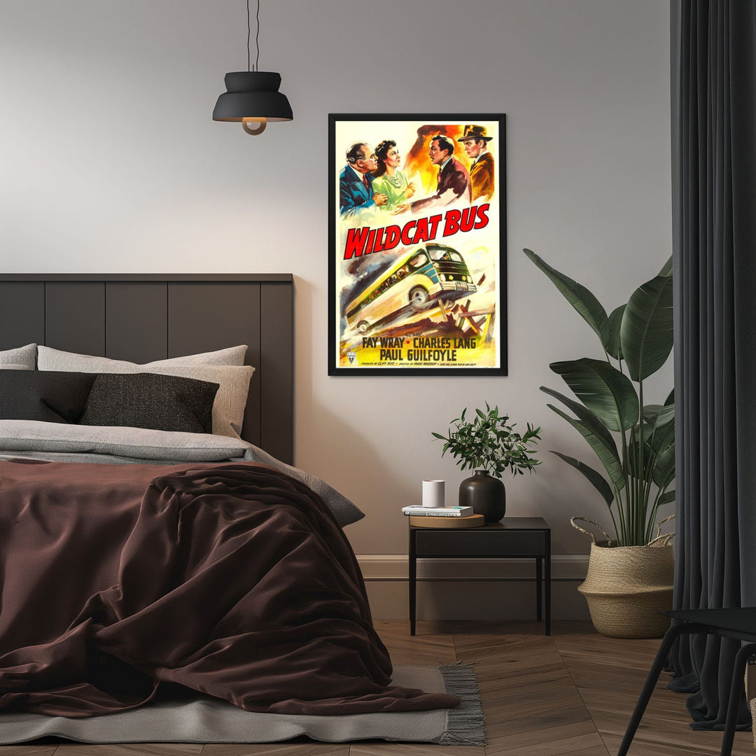 "Wildcat Bus" (1940) Framed Movie Poster
