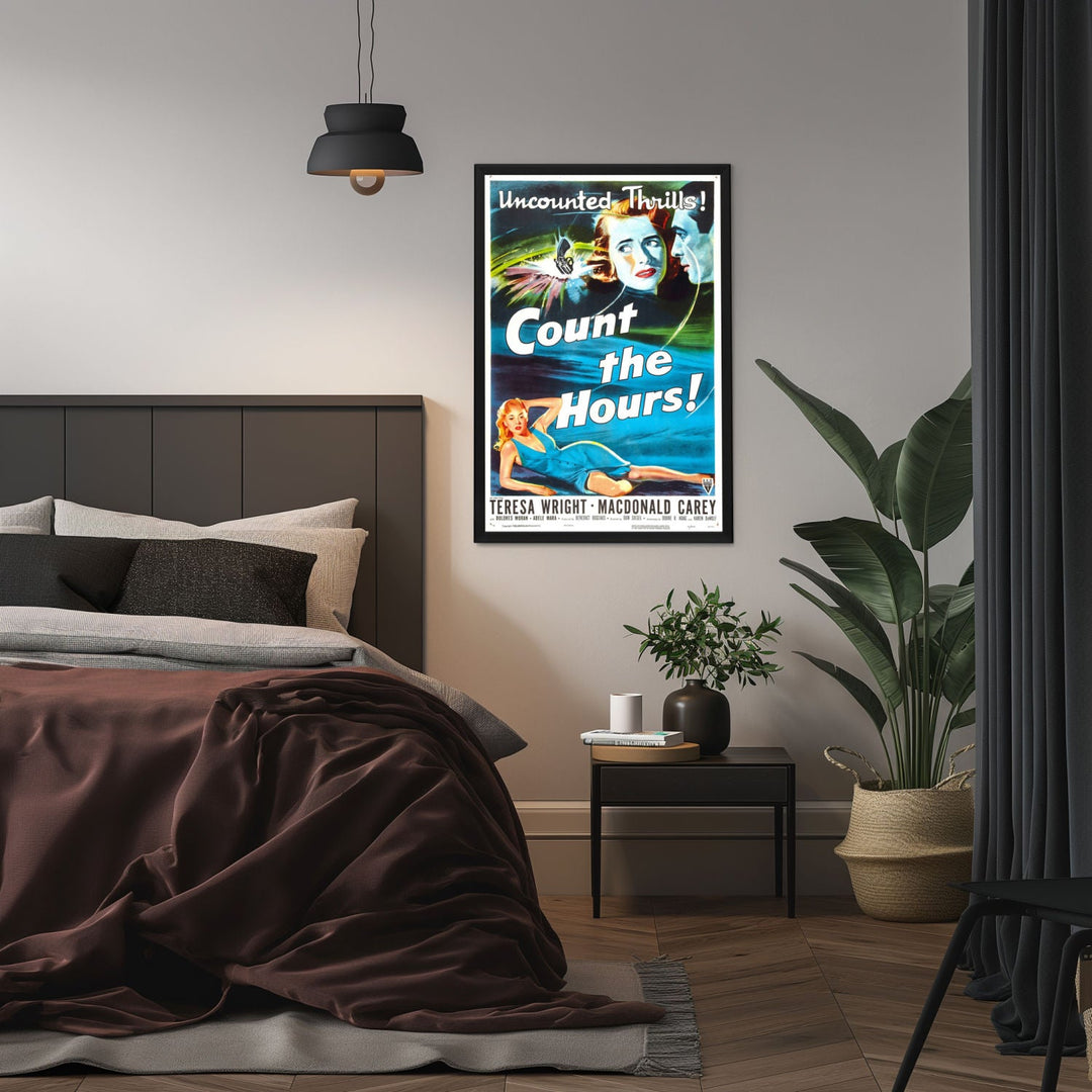 "Count The Hours" (1953) Framed Movie Poster