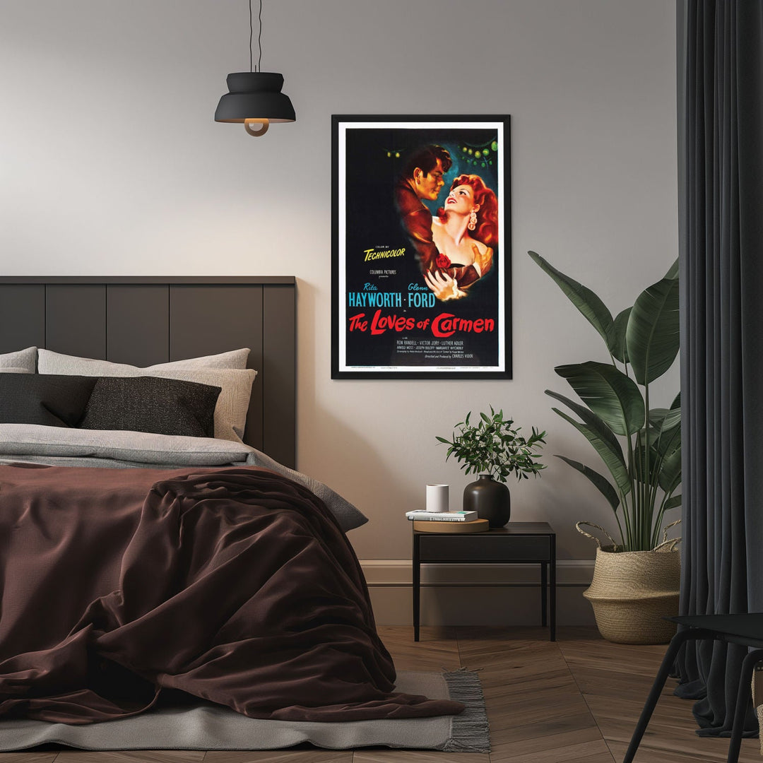 "Loves Of Carmen" (1948) Framed Movie Poster