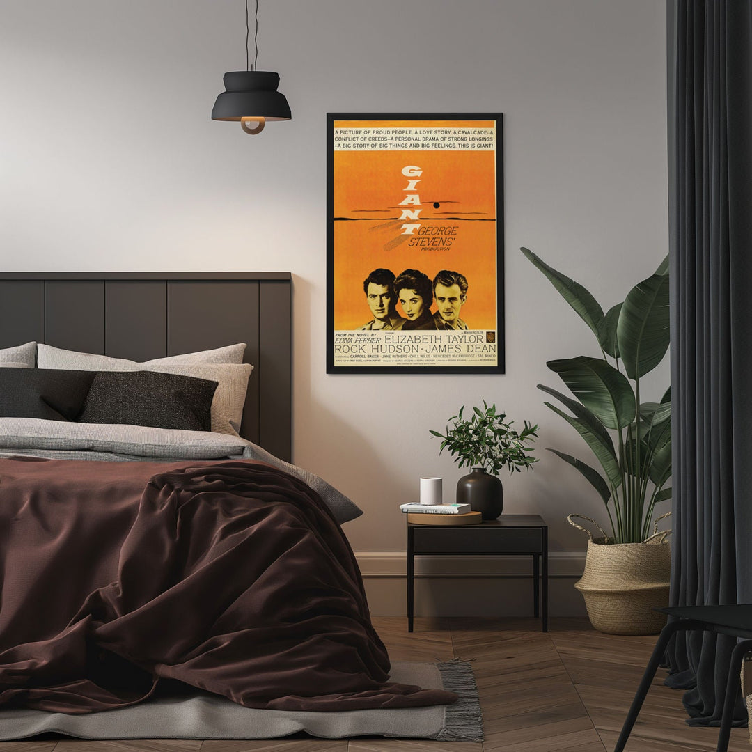 "Giant" (1956) Framed Movie Poster