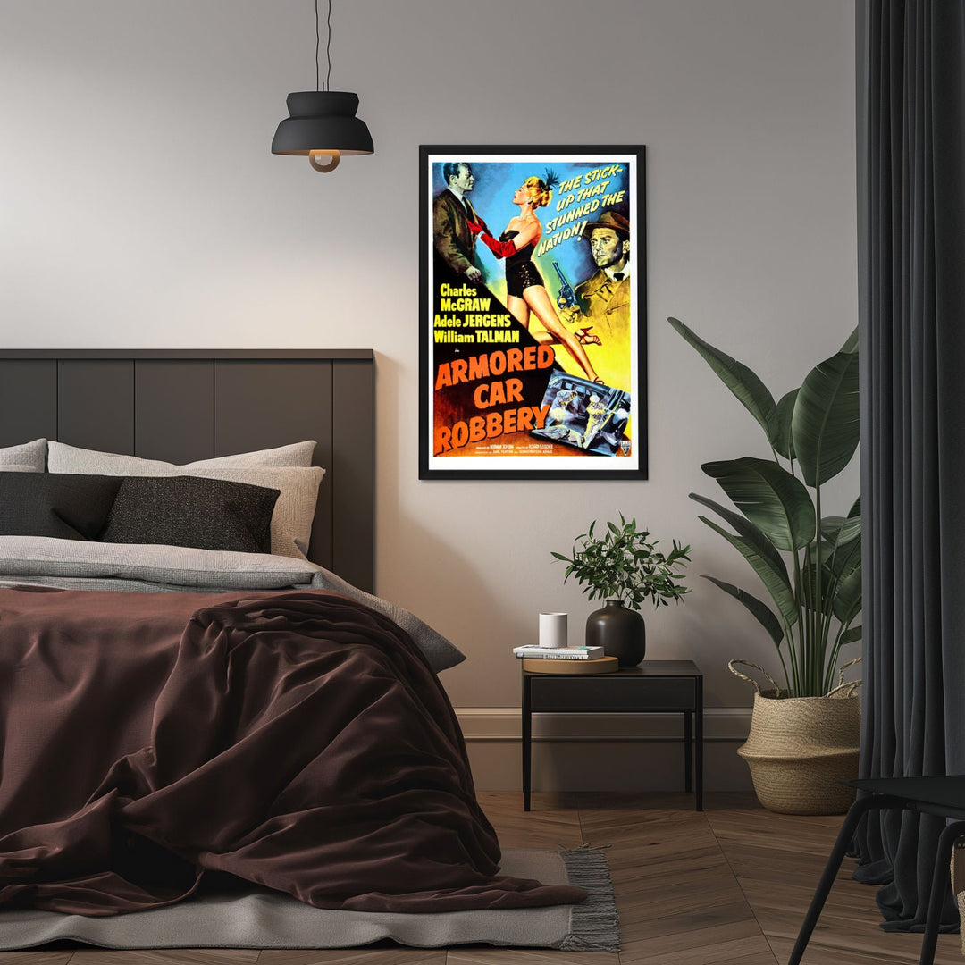 "Armored Car Robbery" (1950) Framed Movie Poster