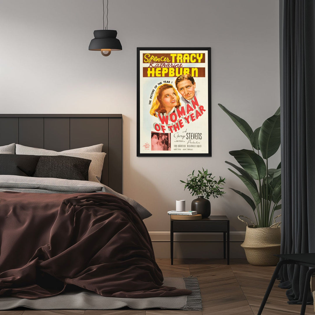 "Woman Of The Year" (1942) Framed Movie Poster