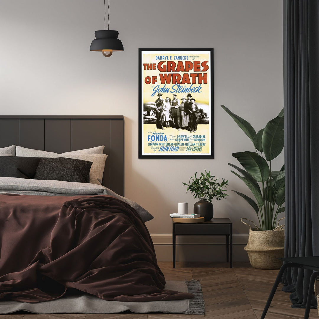 "Grapes Of Wrath" (1940) Framed Movie Poster