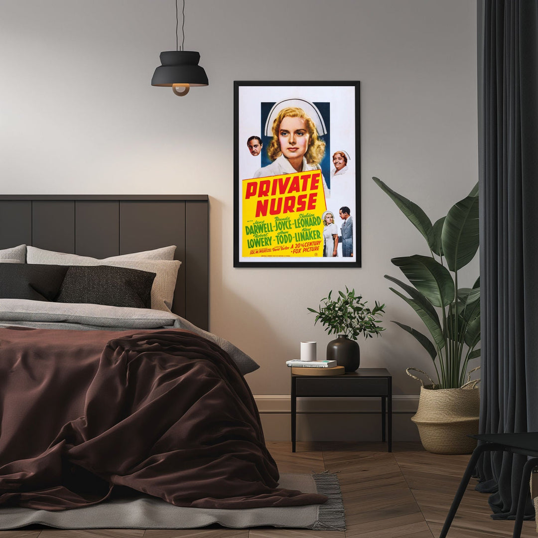 "Private Nurse" (1941) Framed Movie Poster