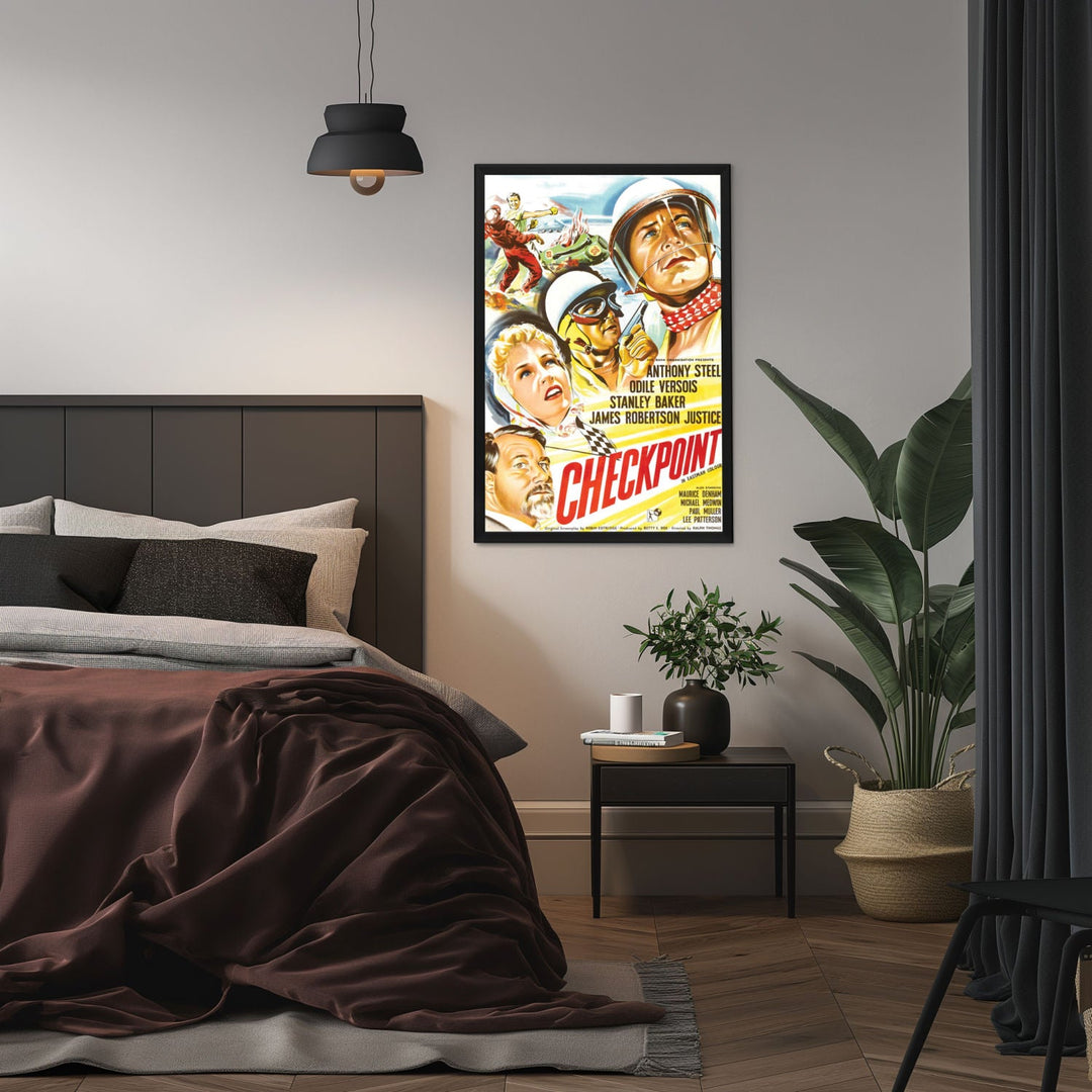 "Checkpoint" (1956) Framed Movie Poster
