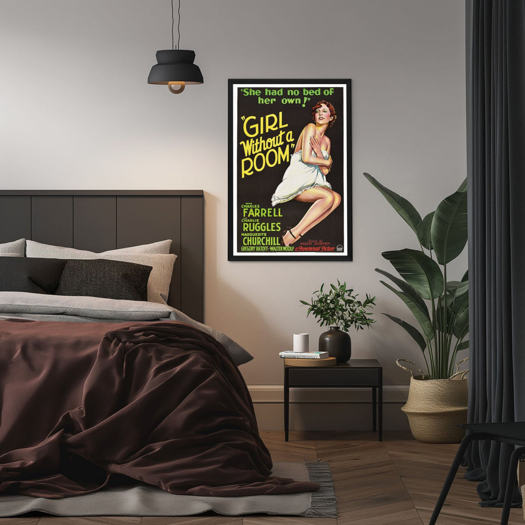 "Girl Without A Room" (1933) Framed Movie Poster