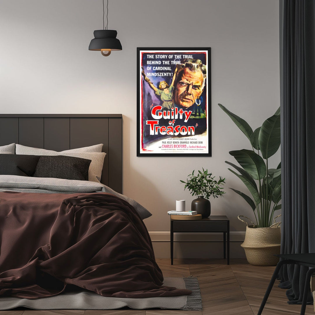 "Guilty Of Treason" (1950) Framed Movie Poster