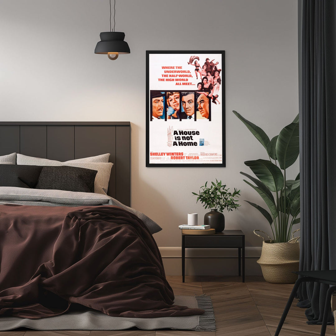 "House Is Not A Home" (1964) Framed Movie Poster