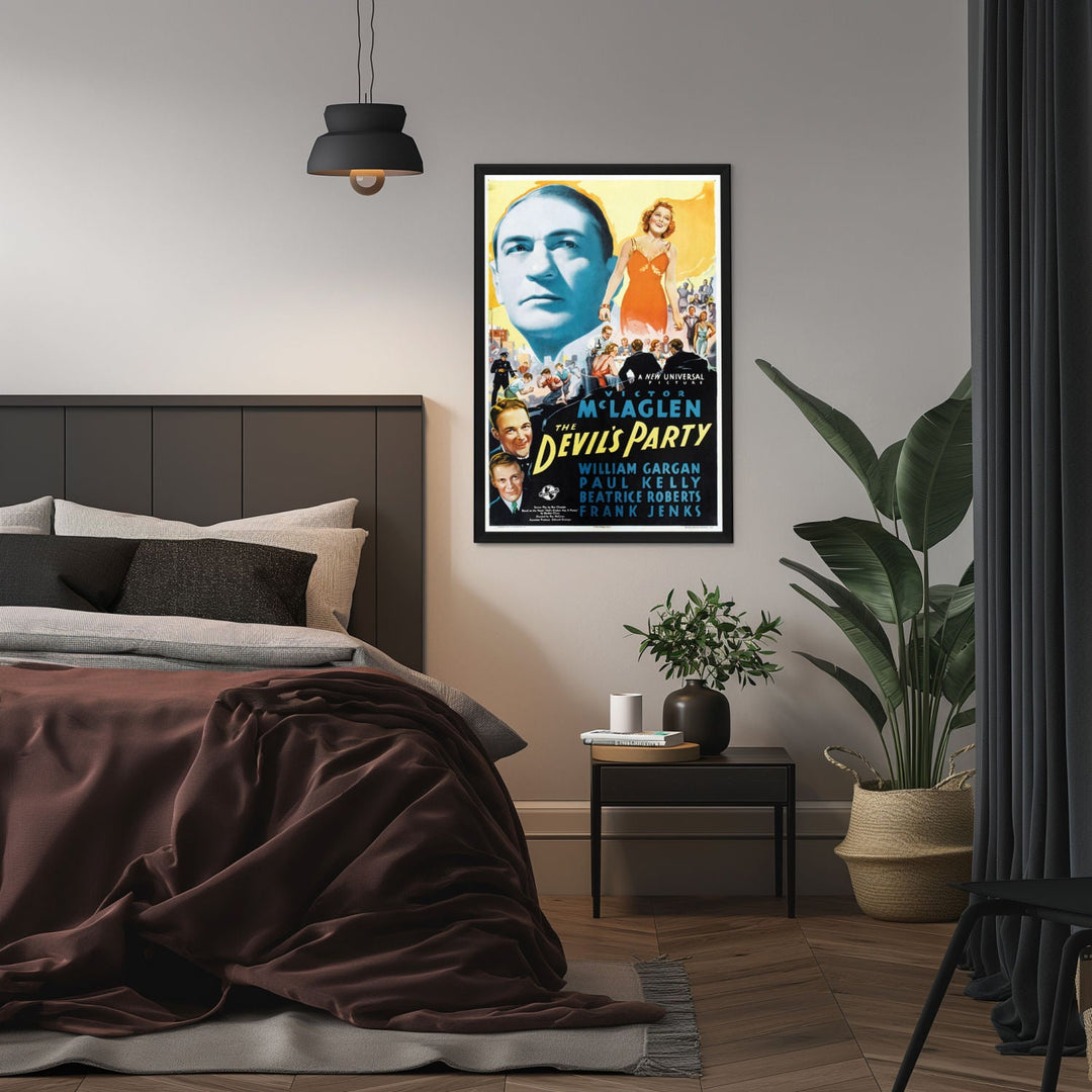 "Devil's Party" (1938) Framed Movie Poster