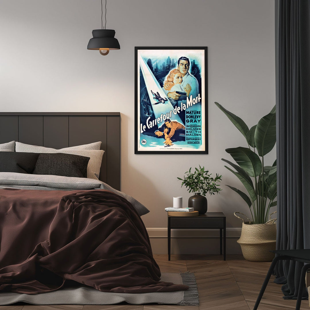 "Kiss Of Death" (1947) Framed Movie Poster