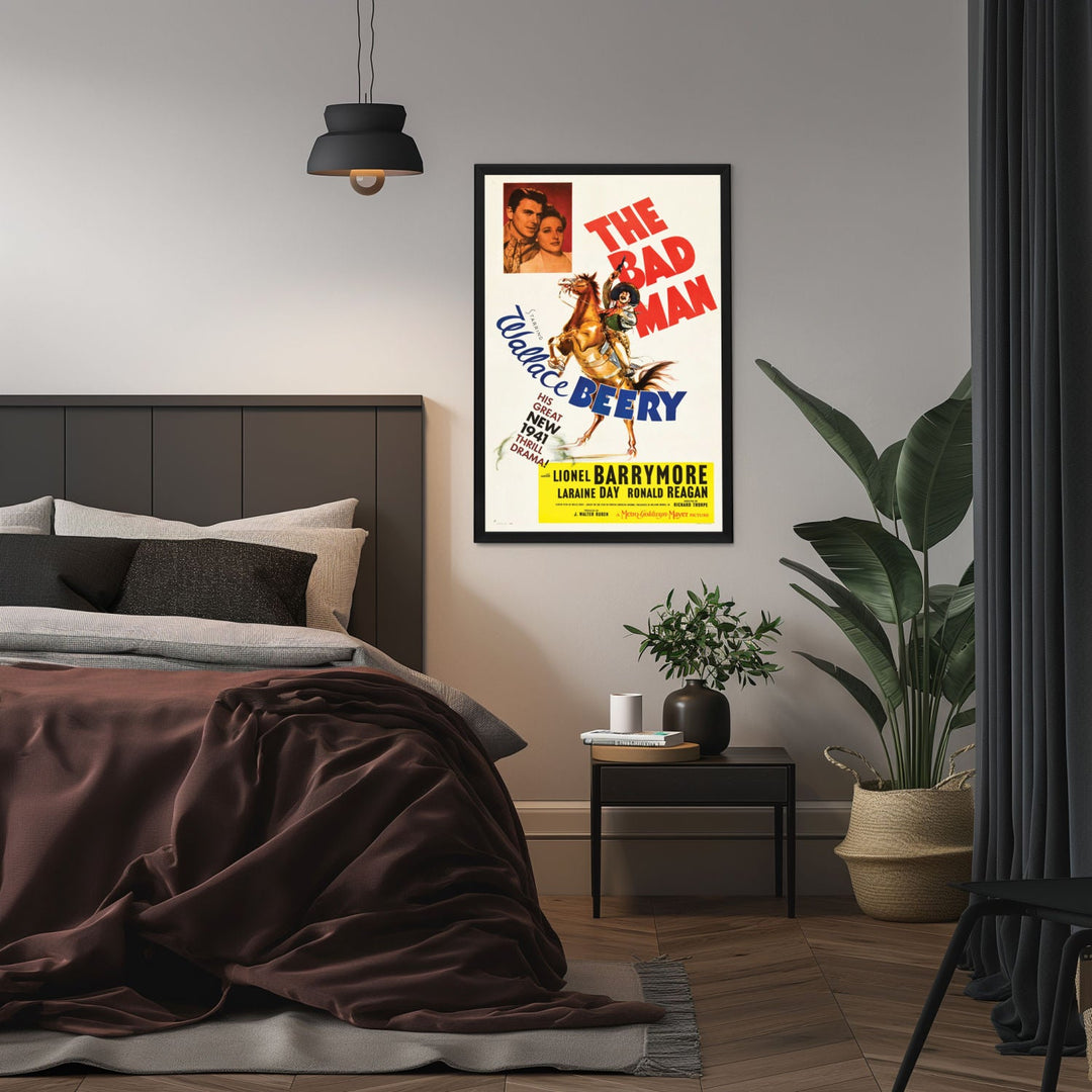 "Bad Man" (1941) Framed Movie Poster