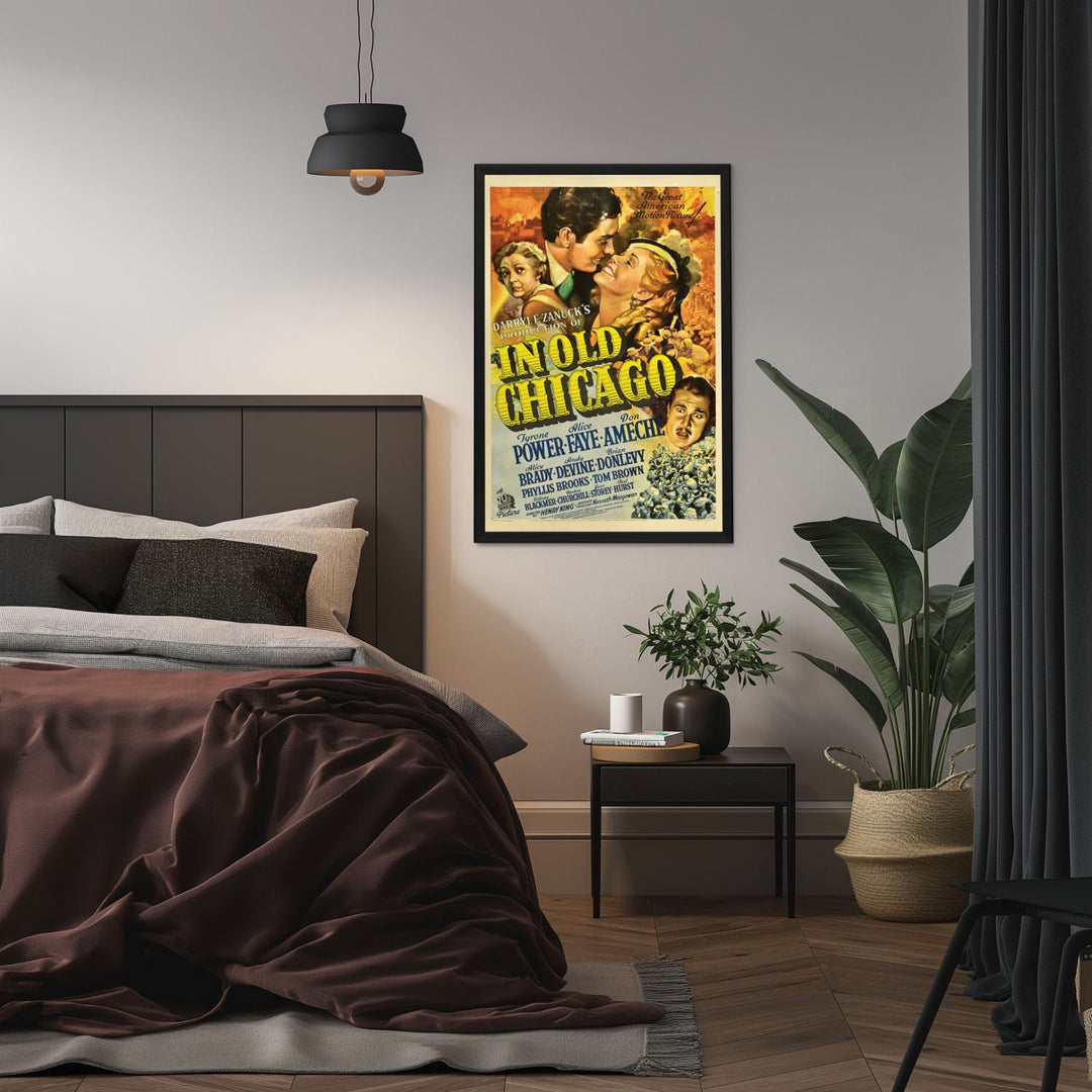 "In Old Chicago" (1938) Framed Movie Poster