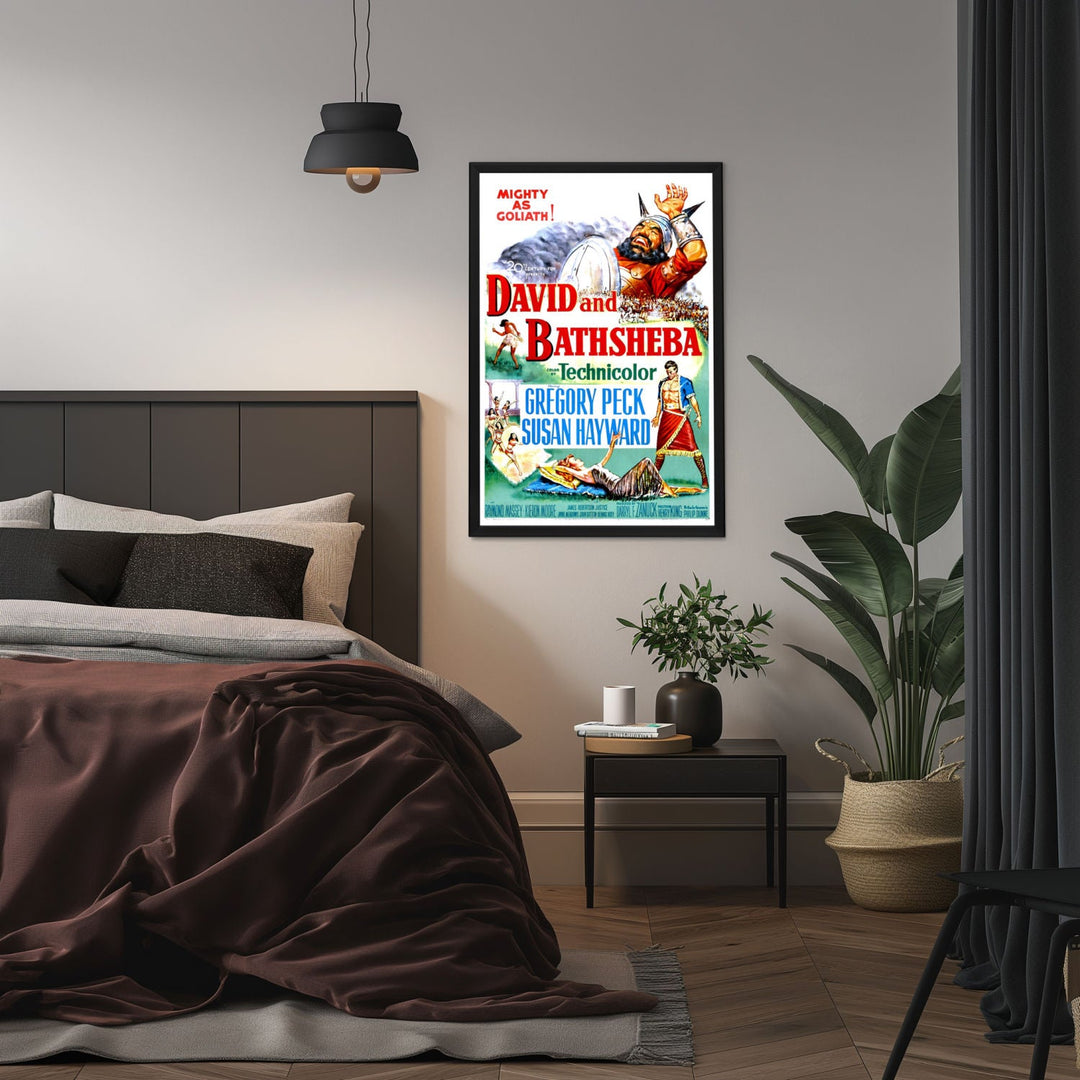 "David And Bathsheba" (1951) Framed Movie Poster