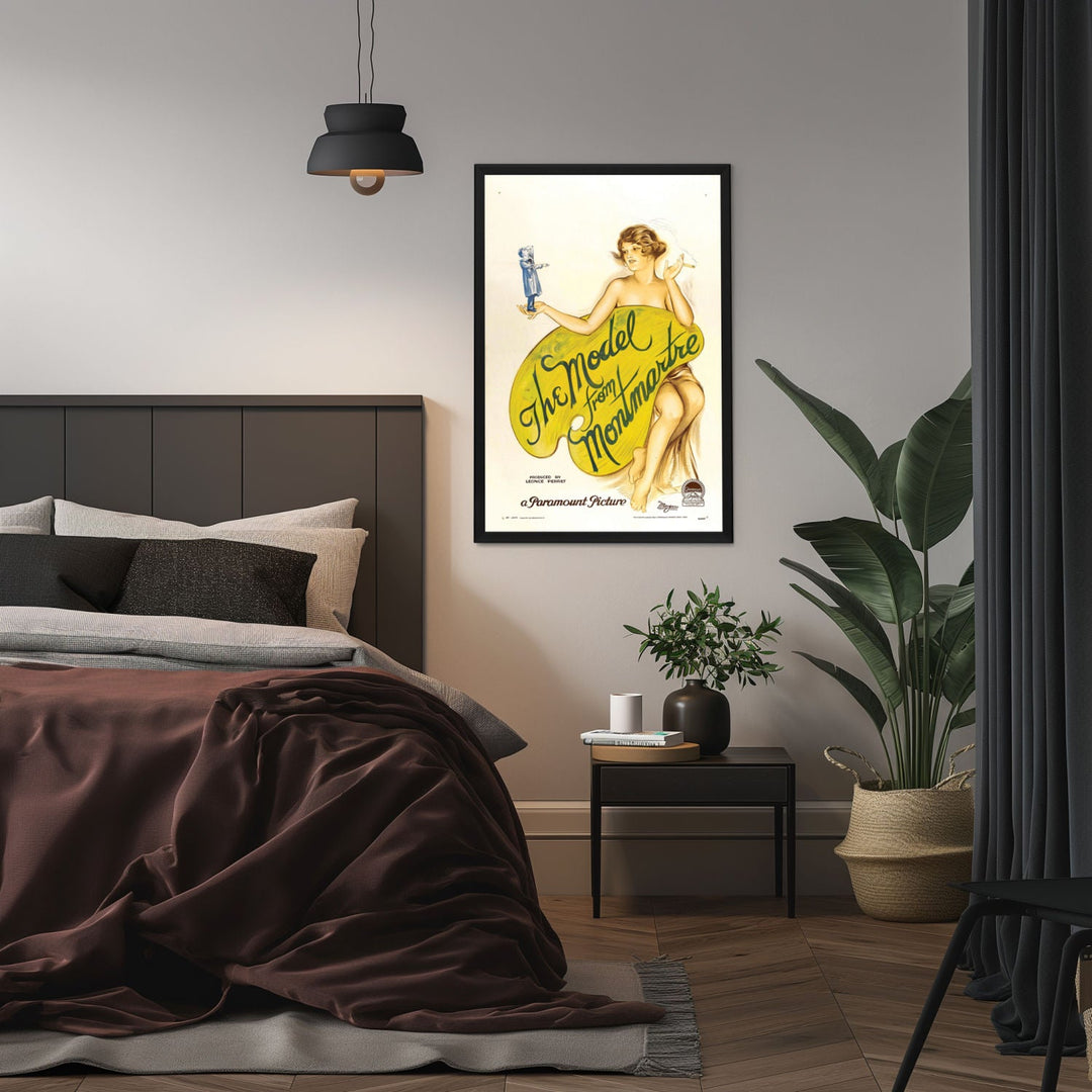 "Girl From Montmartre" (1926) Framed Movie Poster