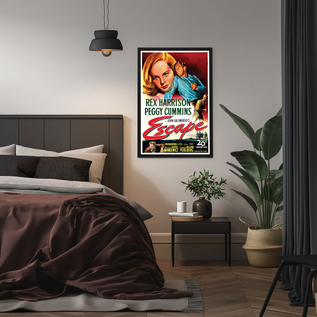 "Escape" (1948) Framed Movie Poster
