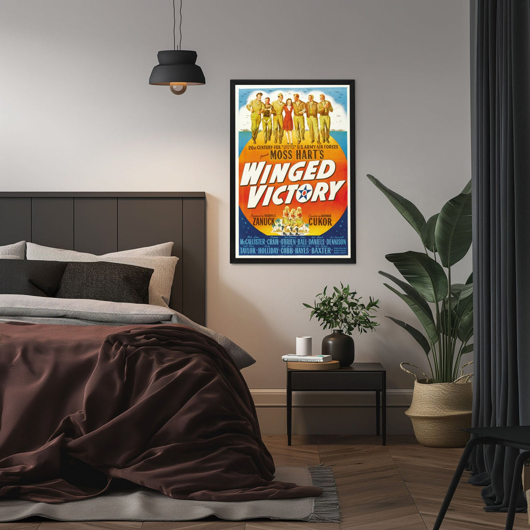 "Winged Victory" (1944) Framed Movie Poster