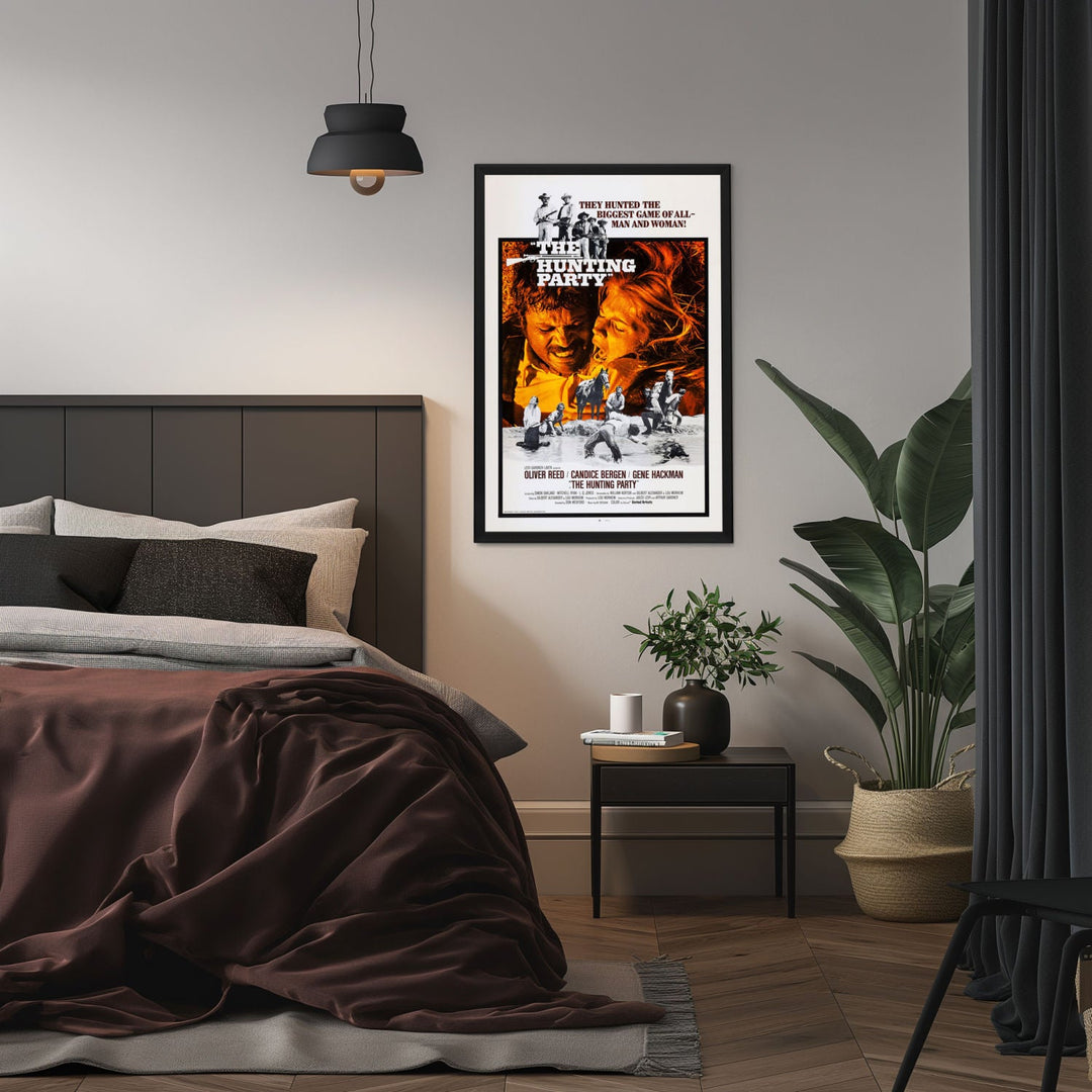 "Hunting Party" (1971) Framed Movie Poster