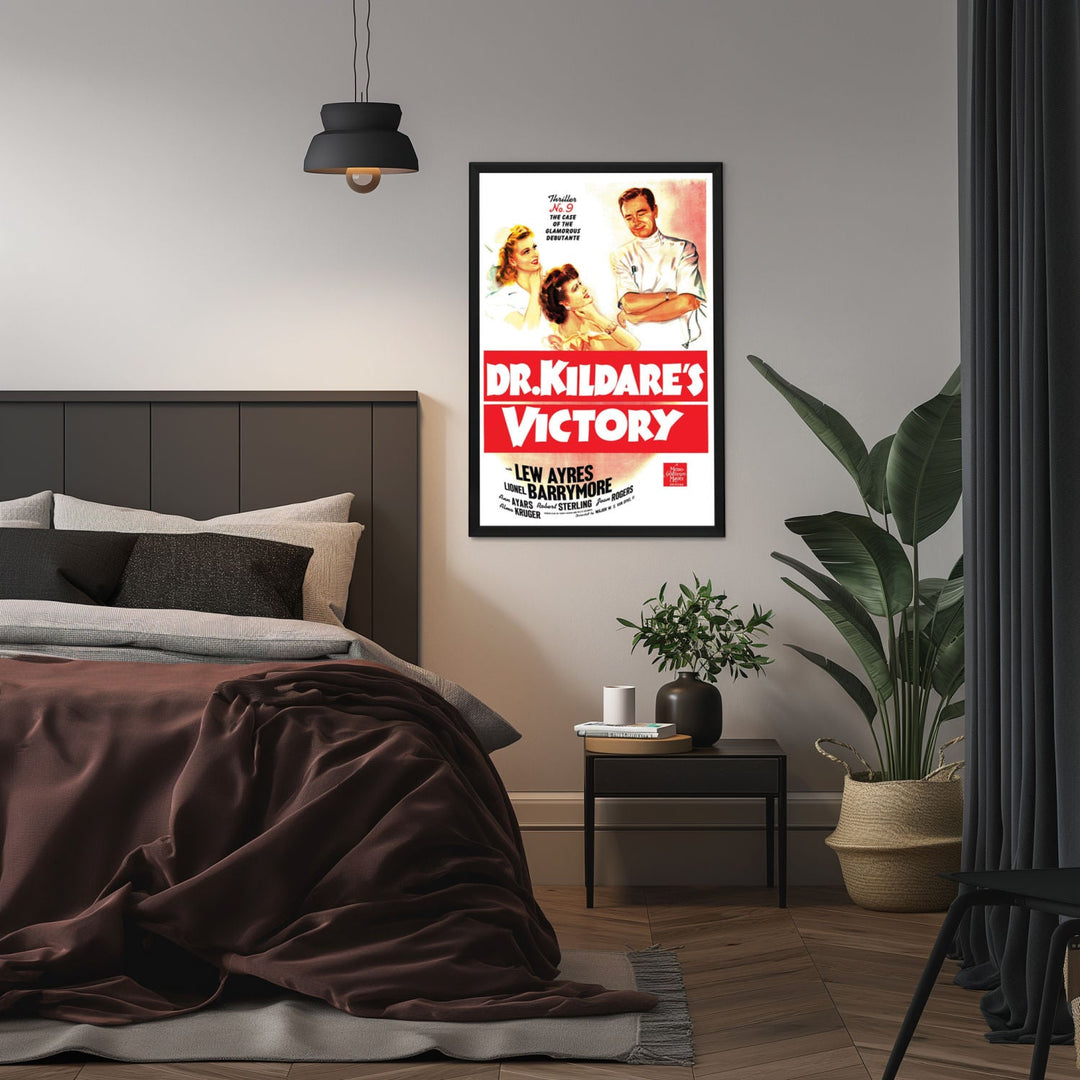 "Dr. Kildare's Victory 'Thriller No. 9" Framed Movie Poster