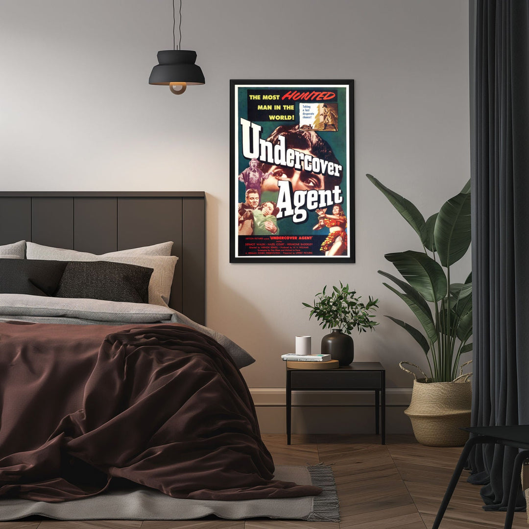 "Undercover Agent" (1953) Framed Movie Poster