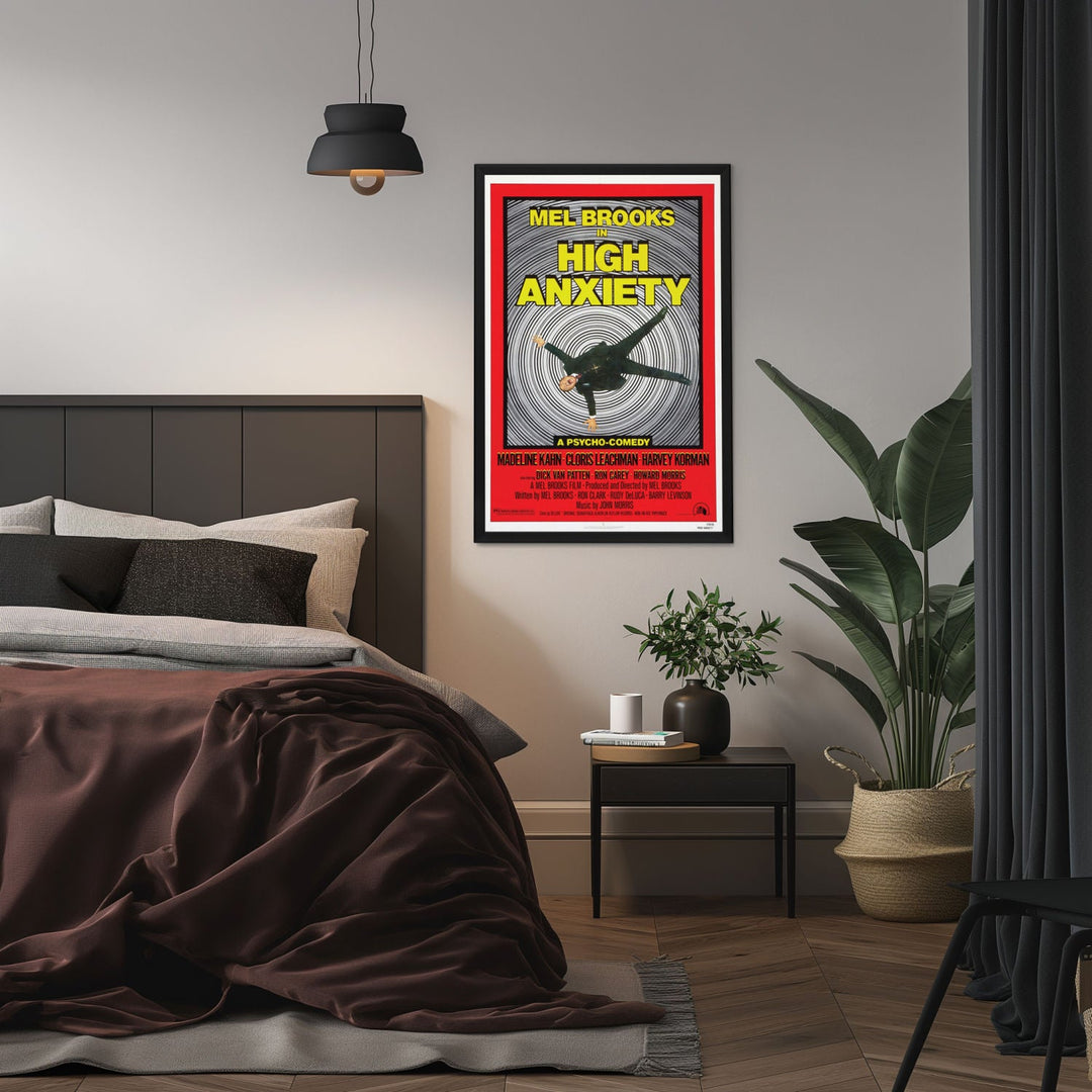 "High Anxiety" (1977) Framed Movie Poster