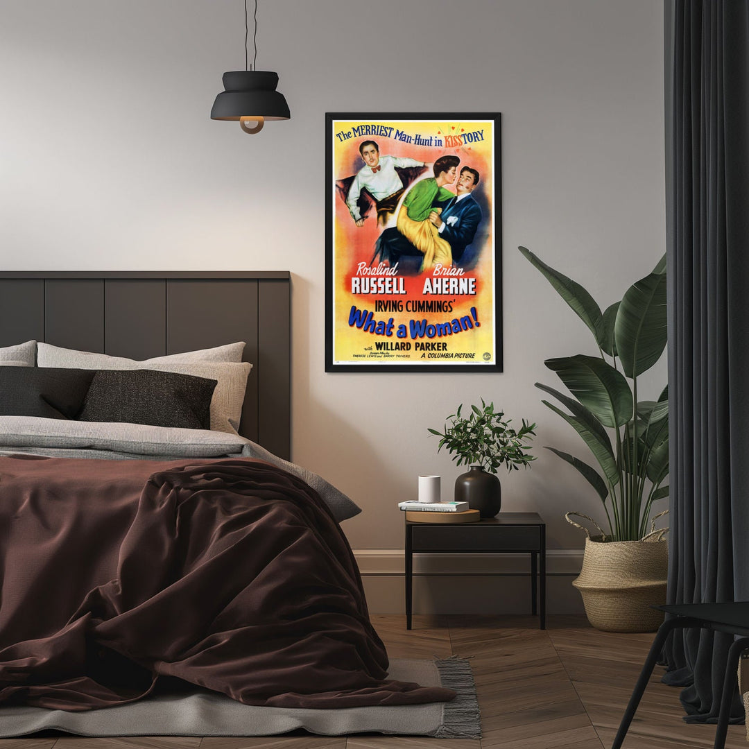 "What A Woman!" (1943) Framed Movie Poster