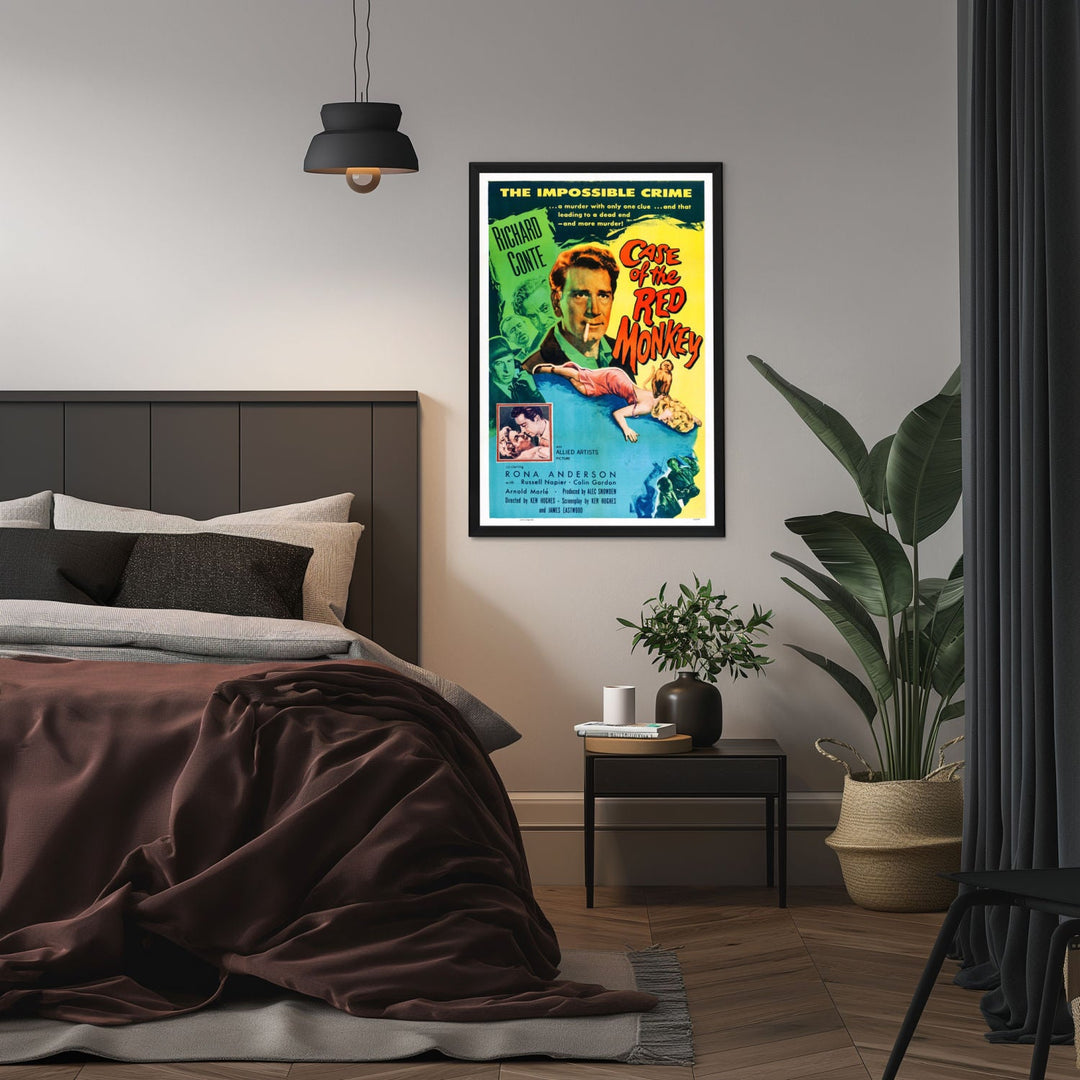 "Little Red Monkey" (1955) Framed Movie Poster