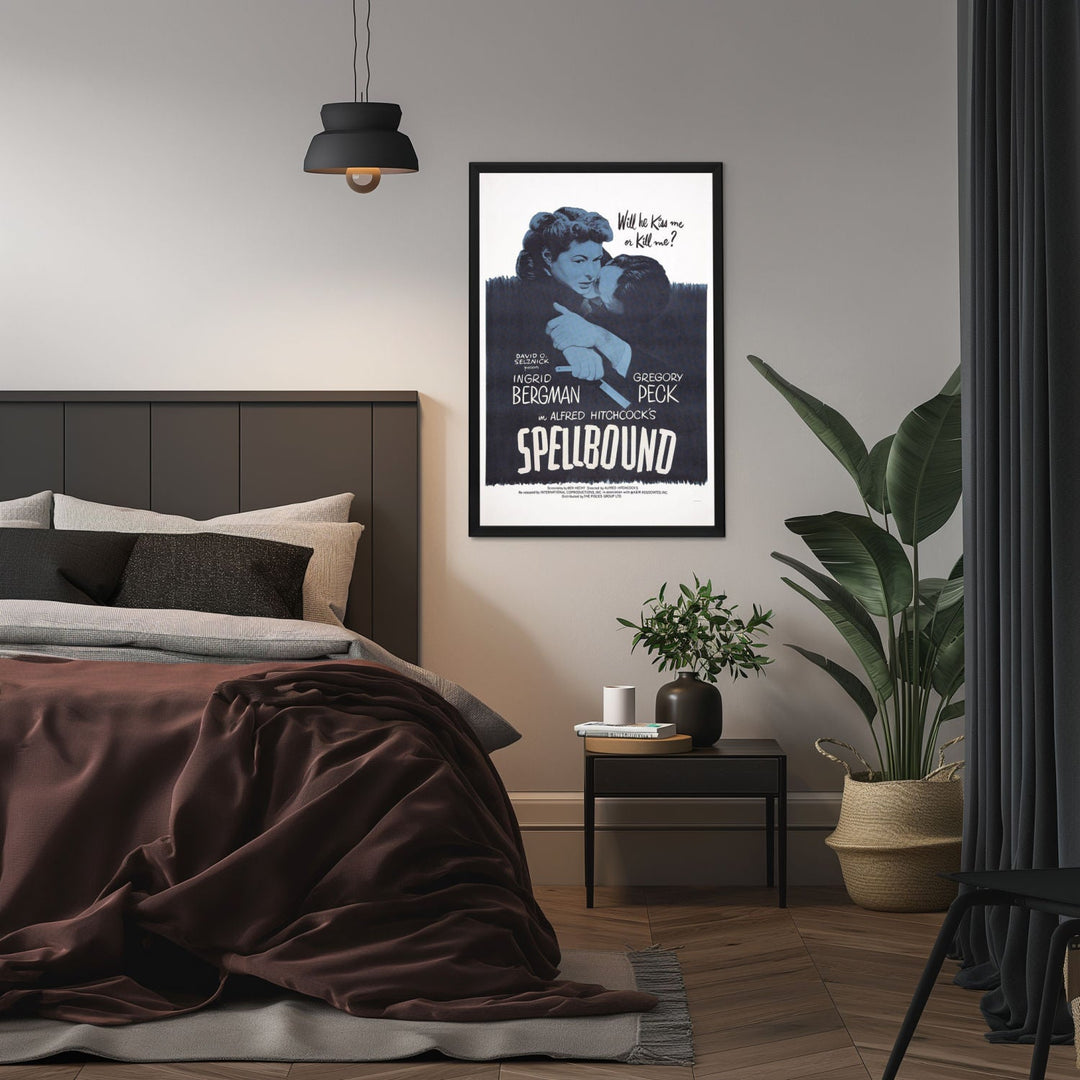 "Spellbound" (1945) Framed Movie Poster