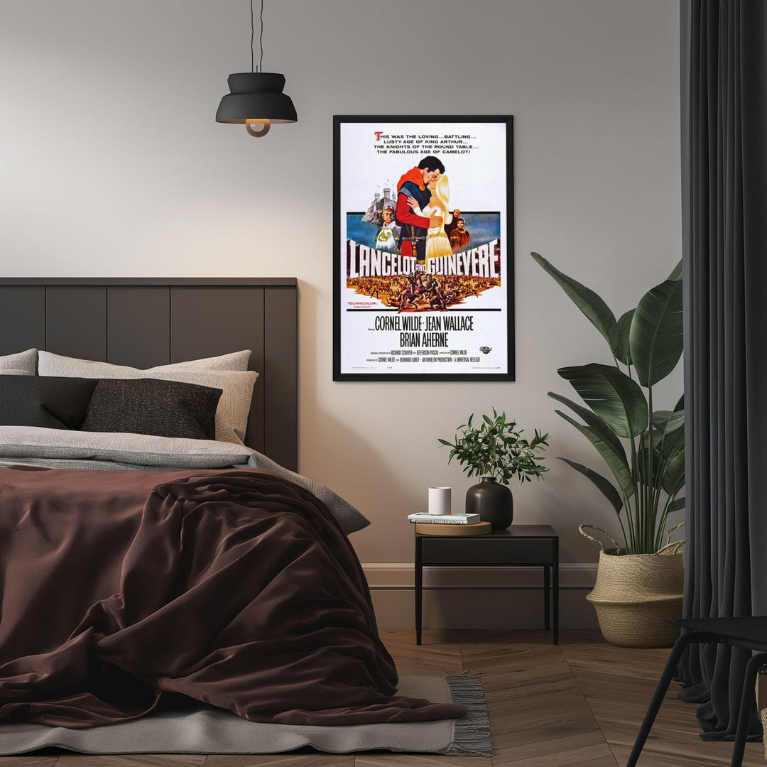 "Lancelot and Guinevere" (1963) Framed Movie Poster