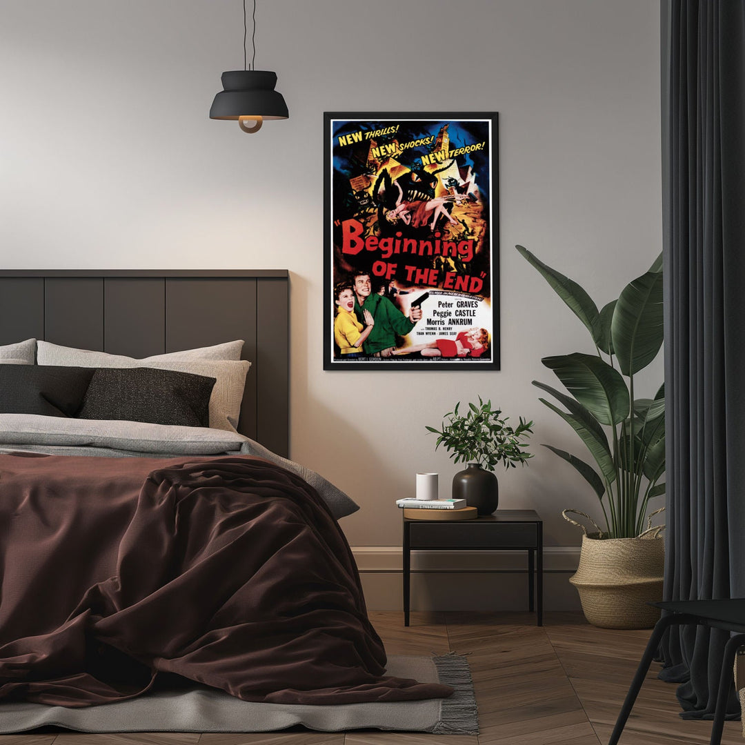 "Beginning Of The End" (1957) Framed Movie Poster
