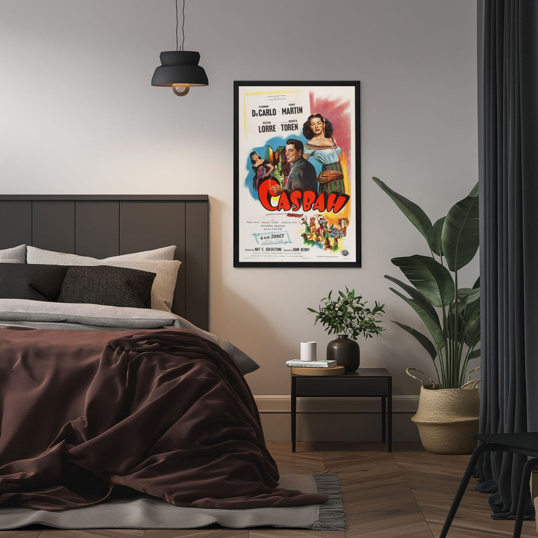 "Casbah" (1948) Framed Movie Poster