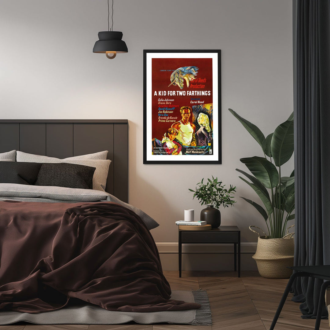 "Kid For Two Farthings" (1955) Framed Movie Poster
