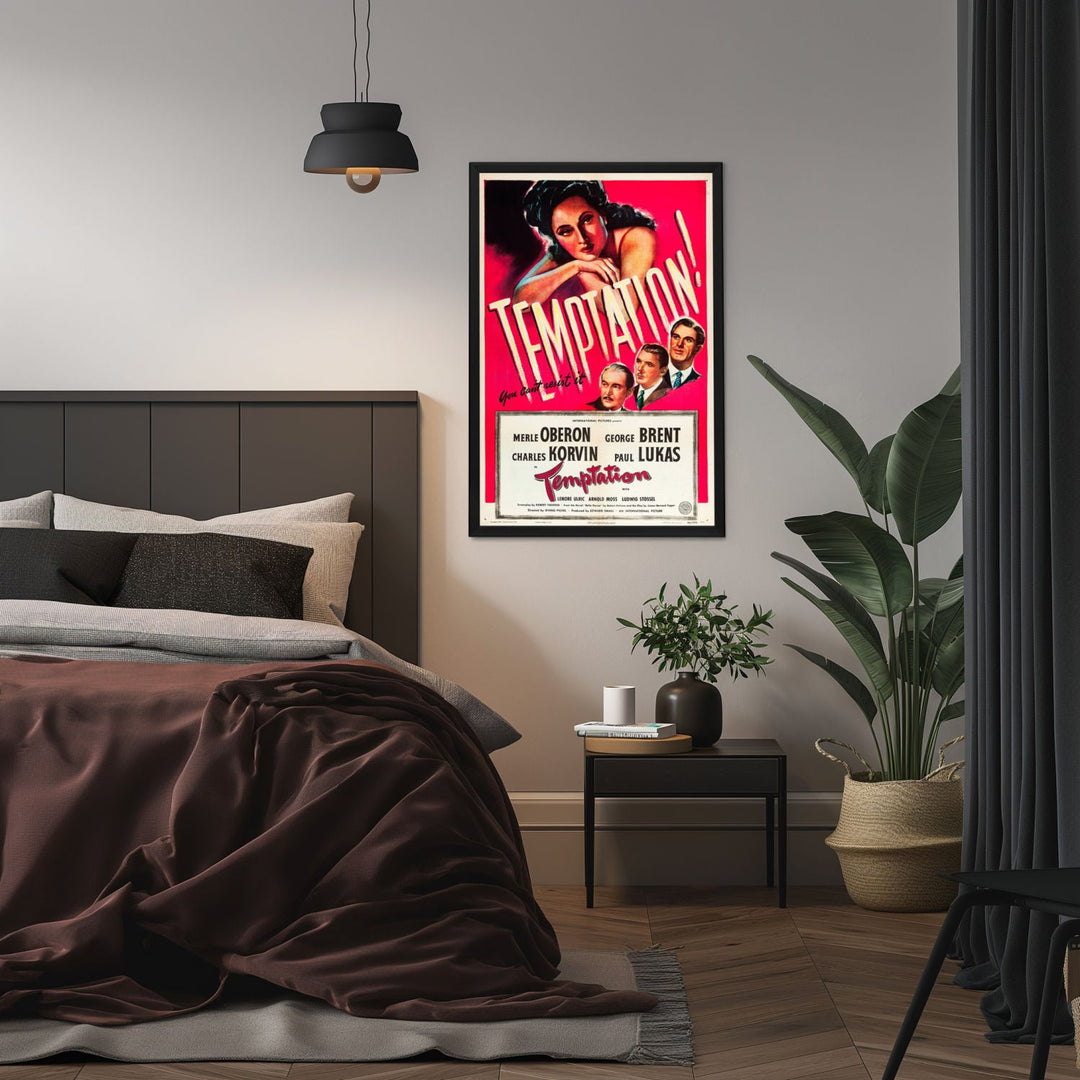 "Temptation" (1946) Framed Movie Poster