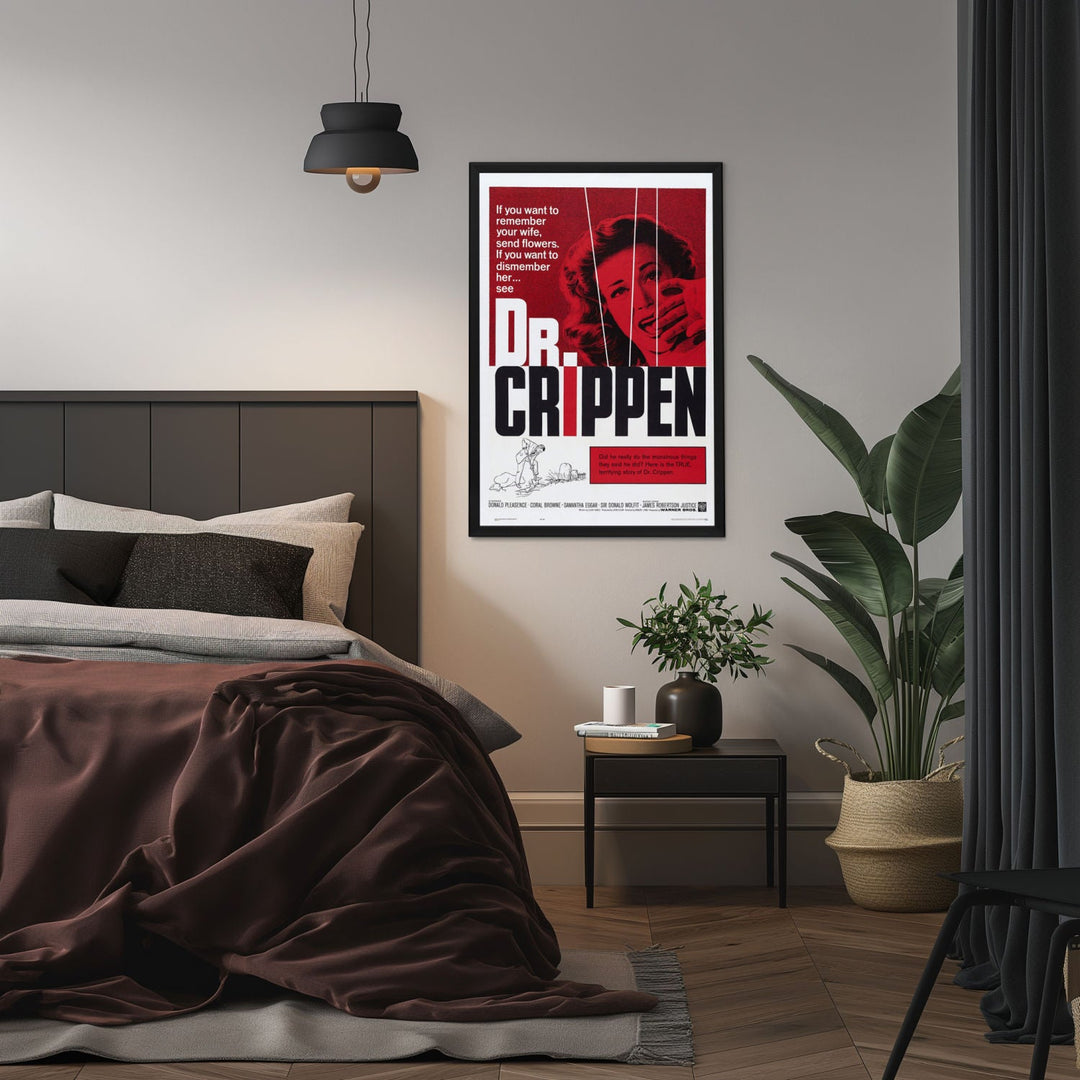 "Dr. Crippen" (1964) Framed Movie Poster