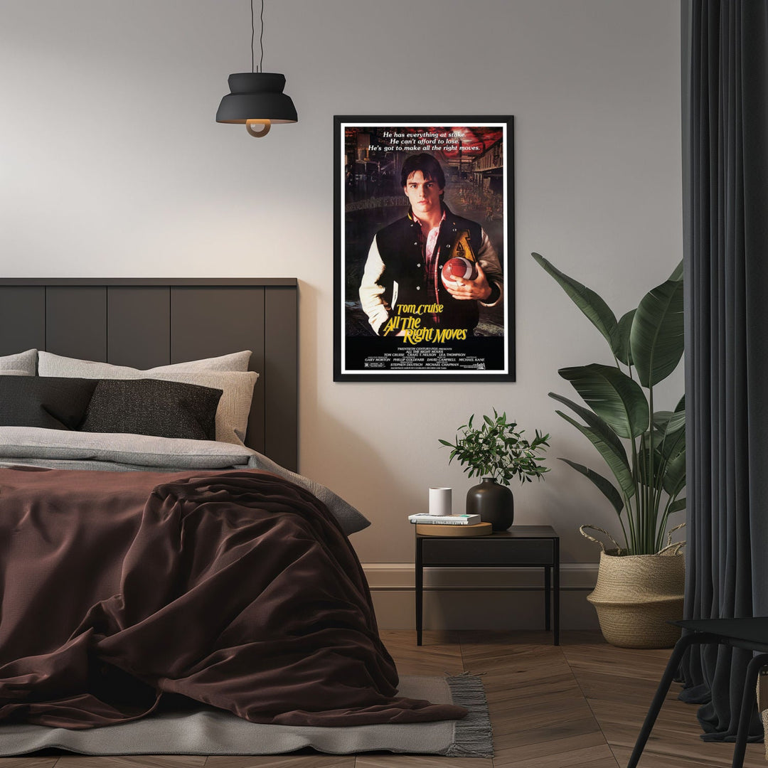 "All The Right Moves" (1983) Framed Movie Poster