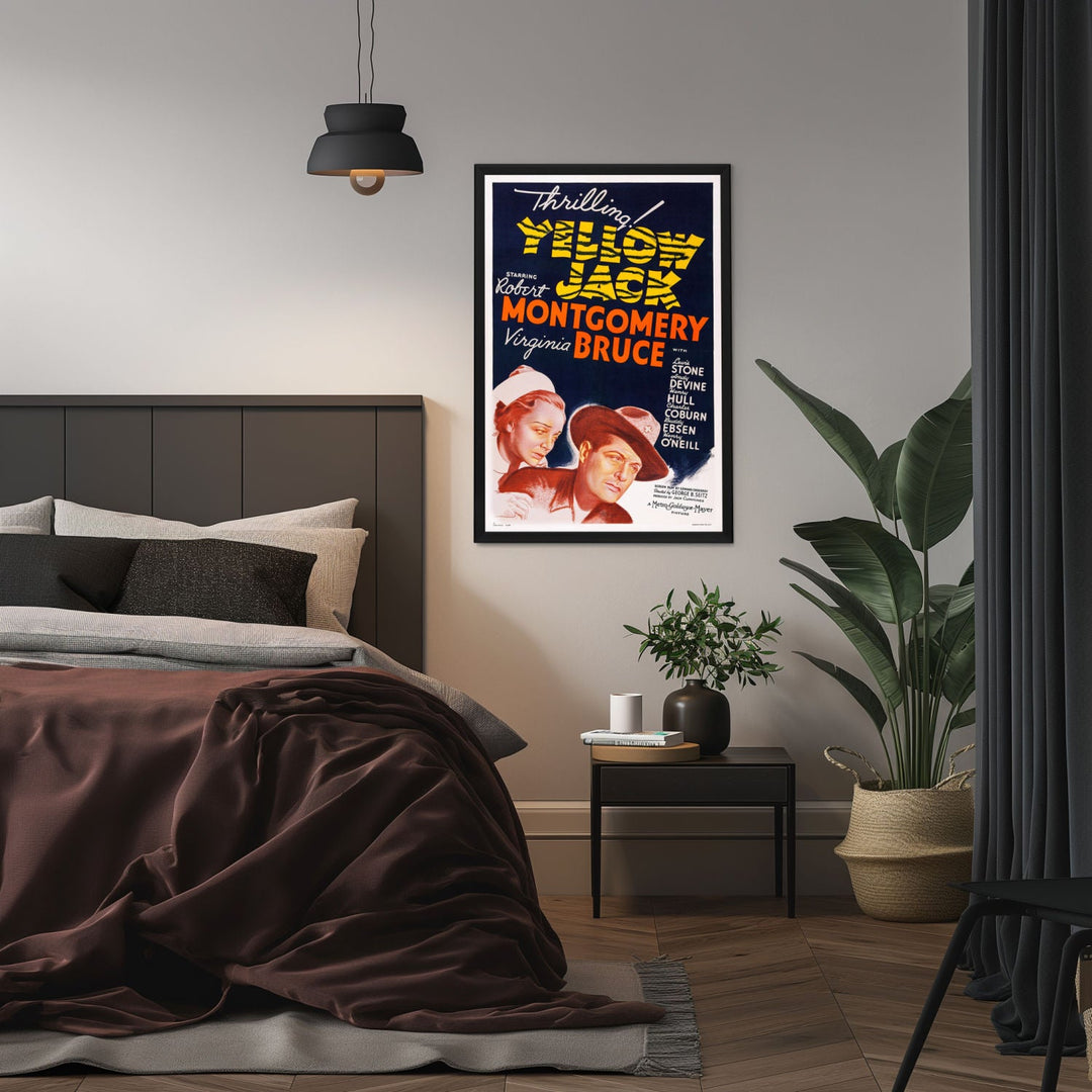 "Yellow Jack" (1938) Framed Movie Poster