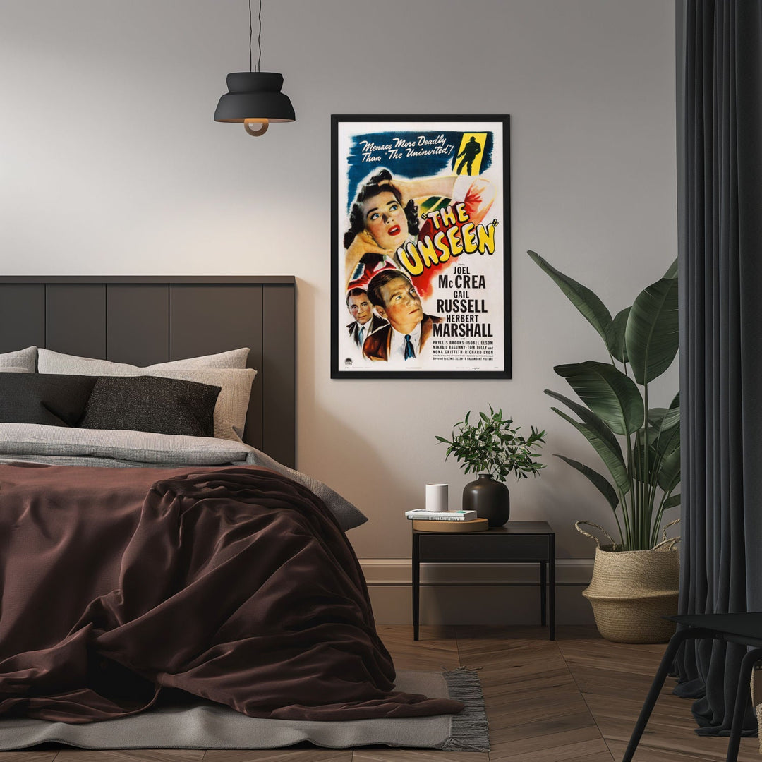 "Unseen" (1945) Framed Movie Poster