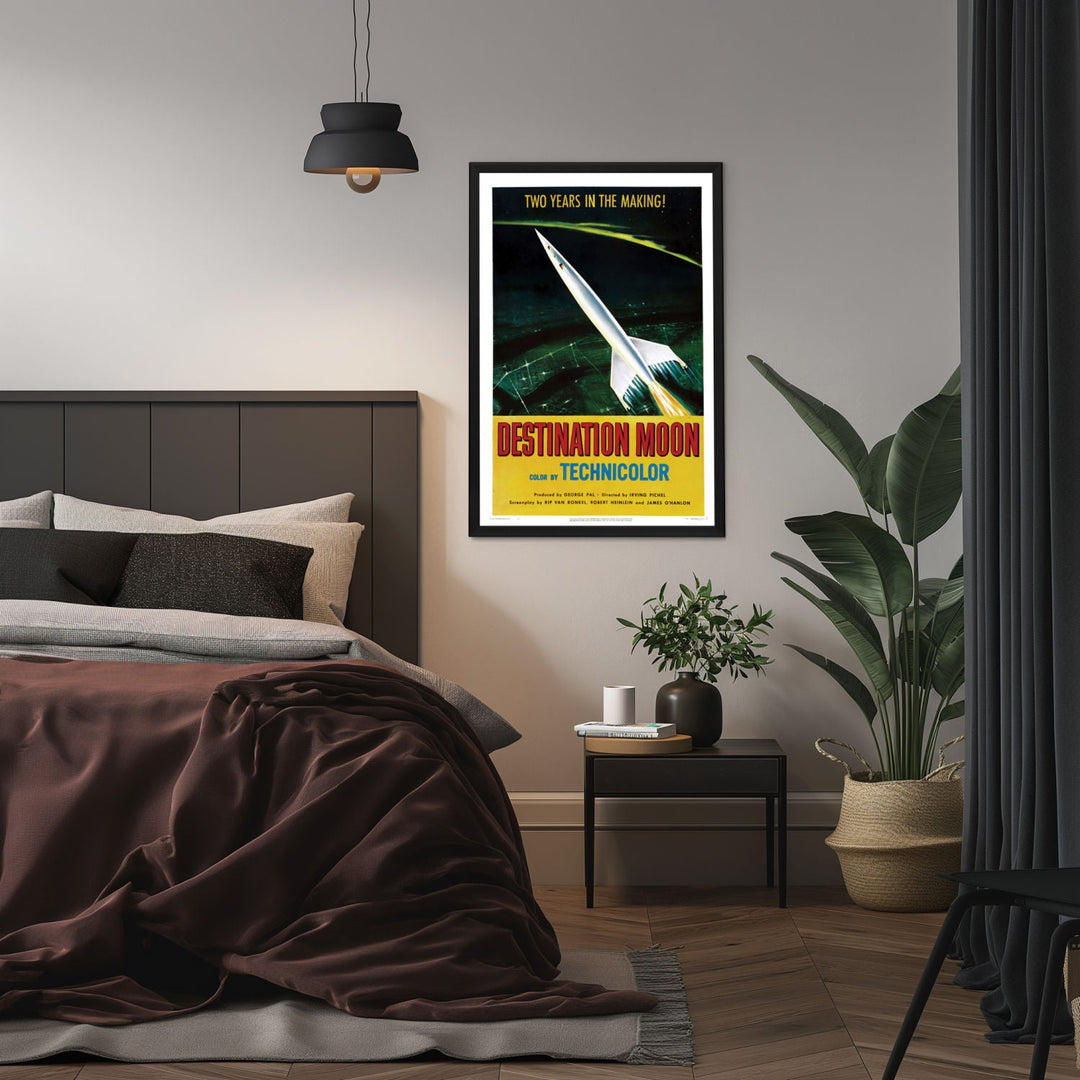 "Destination Moon" (1950) Framed Movie Poster