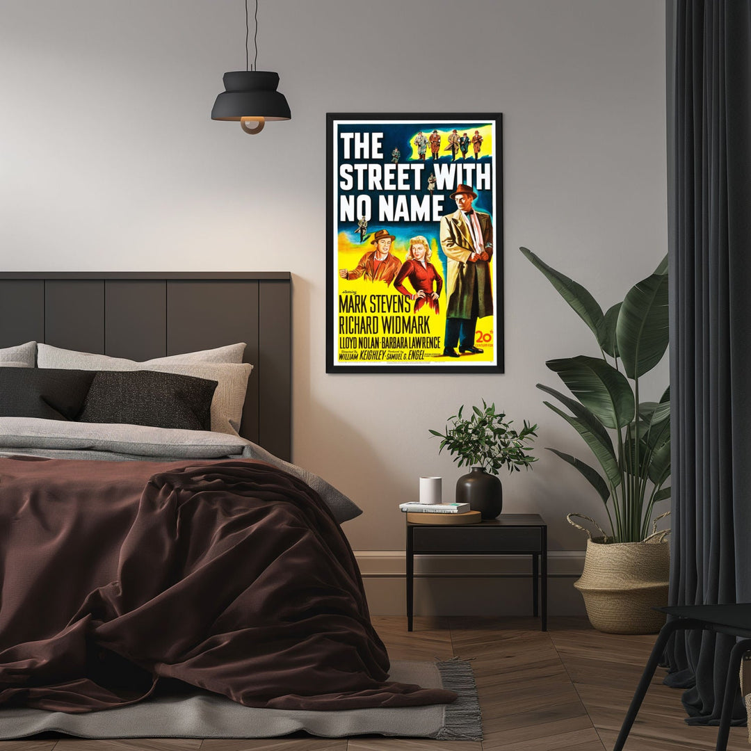 "Street With No Name" (1948) Framed Movie Poster