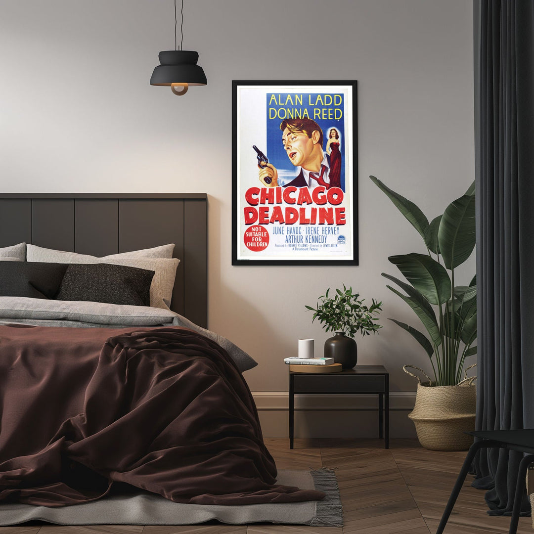 "Chicago Deadline" (1949) Framed Movie Poster