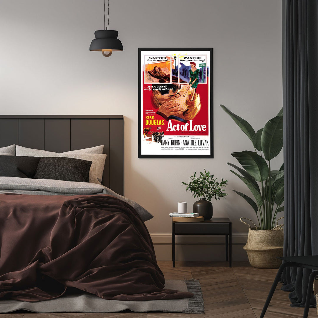 "Act Of Love" (1953) Framed Movie Poster