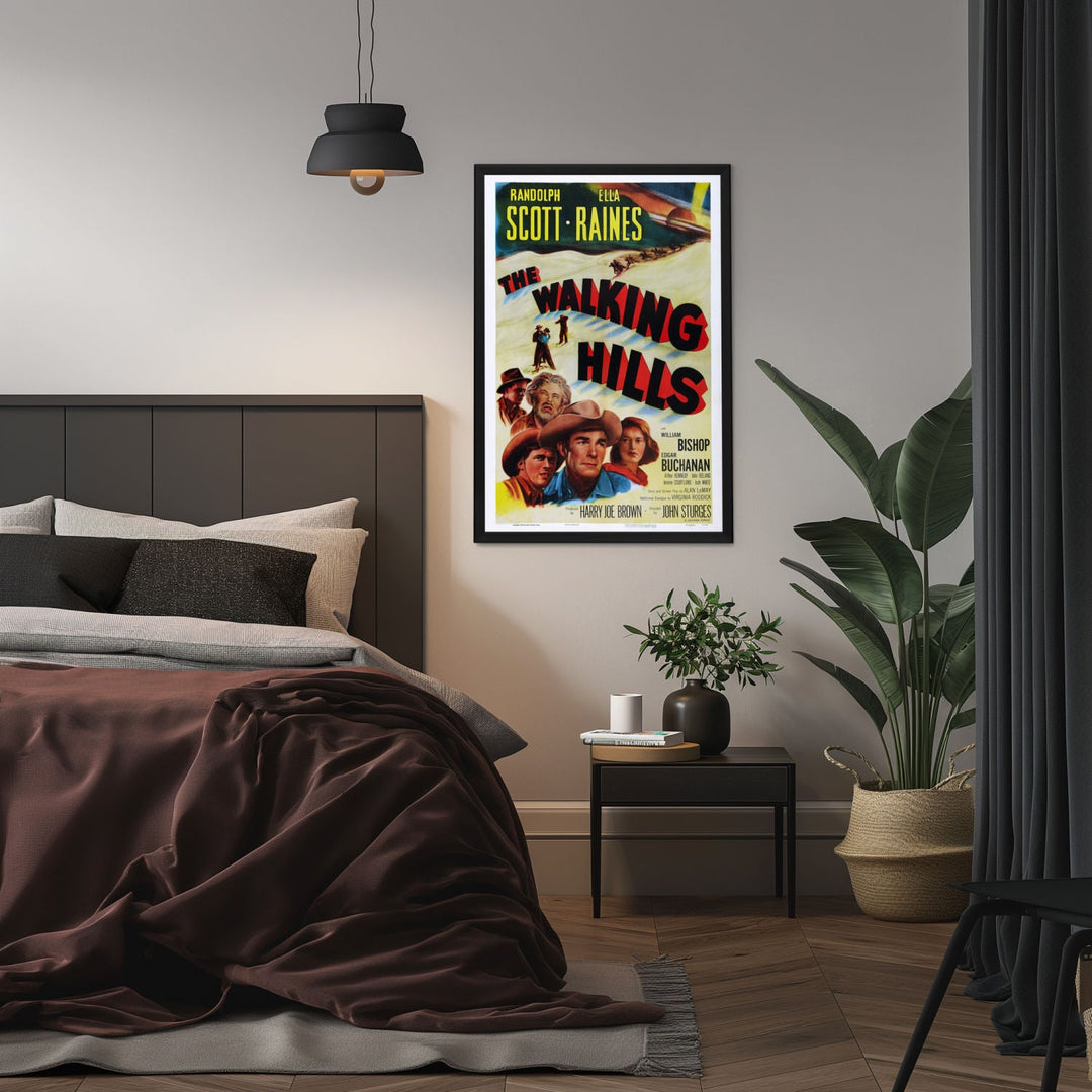 "Walking Hills" (1949) Framed Movie Poster