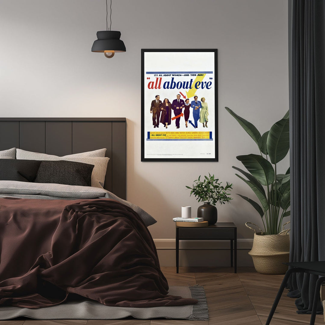 "All About Eve" (1950) Framed Movie Poster
