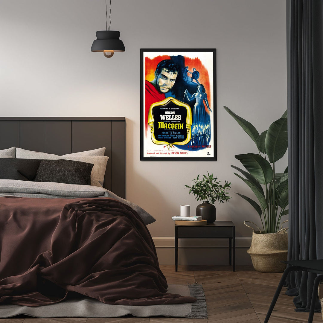 "Macbeth" (1948) Framed Movie Poster