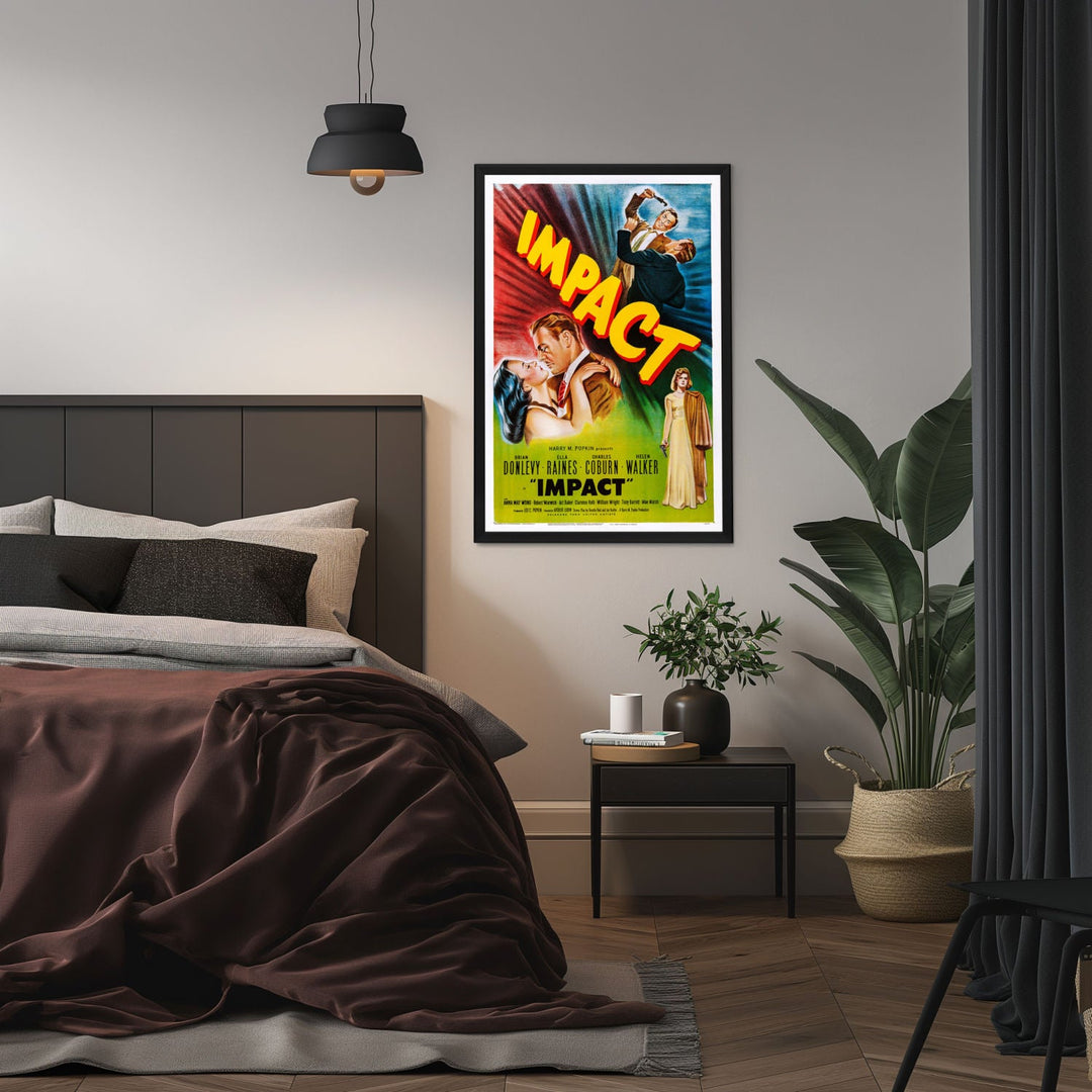 "Impact" (1949) Framed Movie Poster