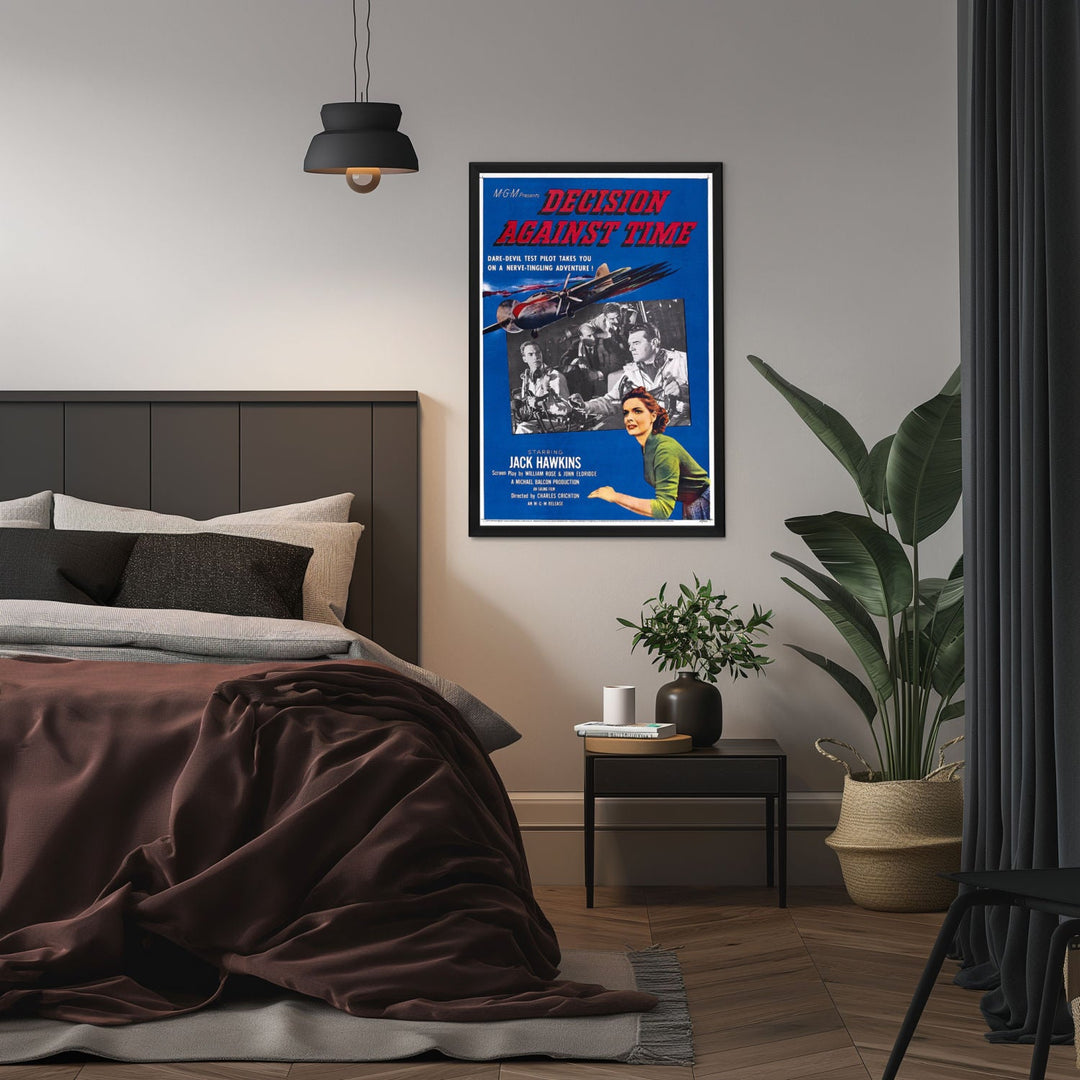 "Decision Against Time" (1957) Framed Movie Poster