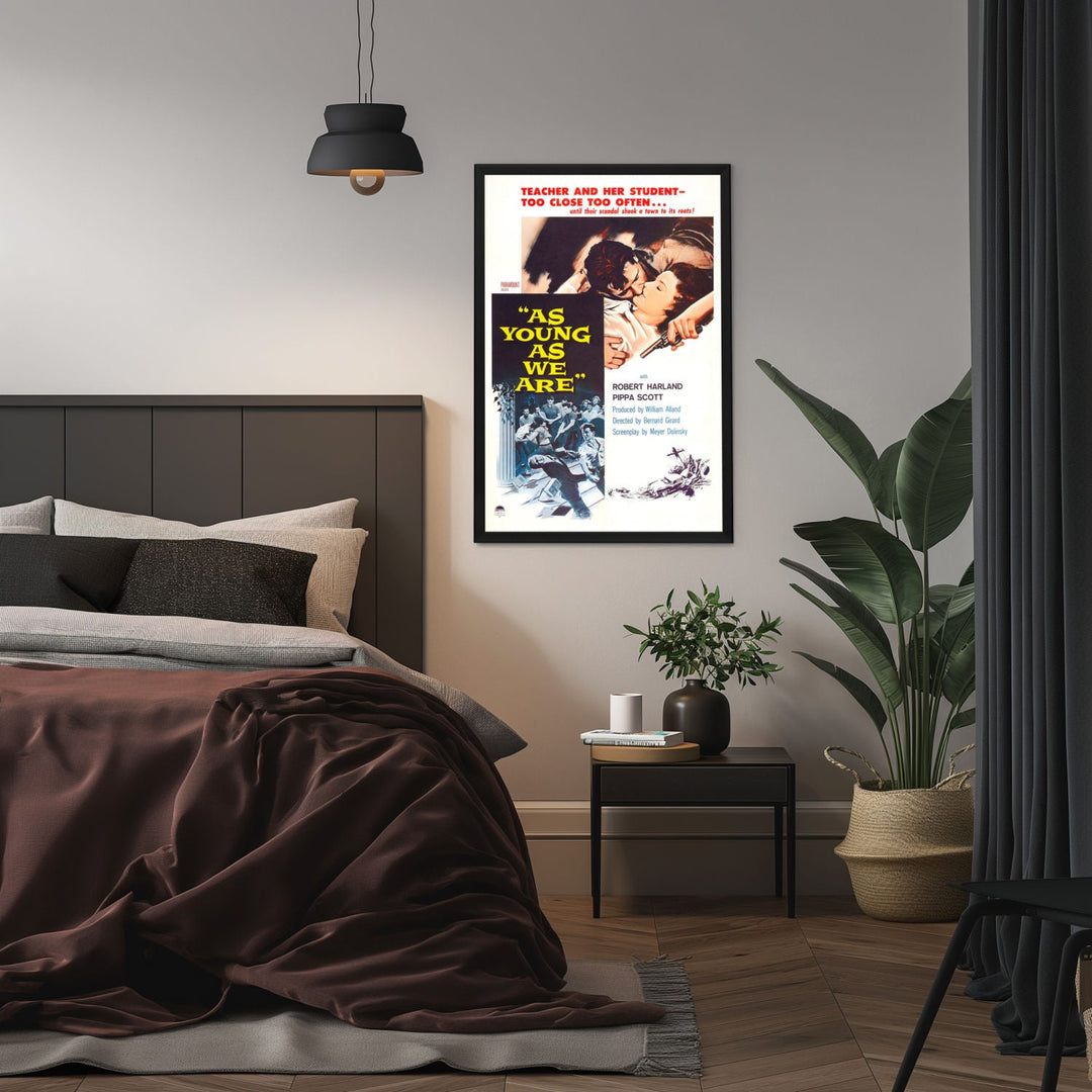 "As Young As We Are" (1958) Framed Movie Poster