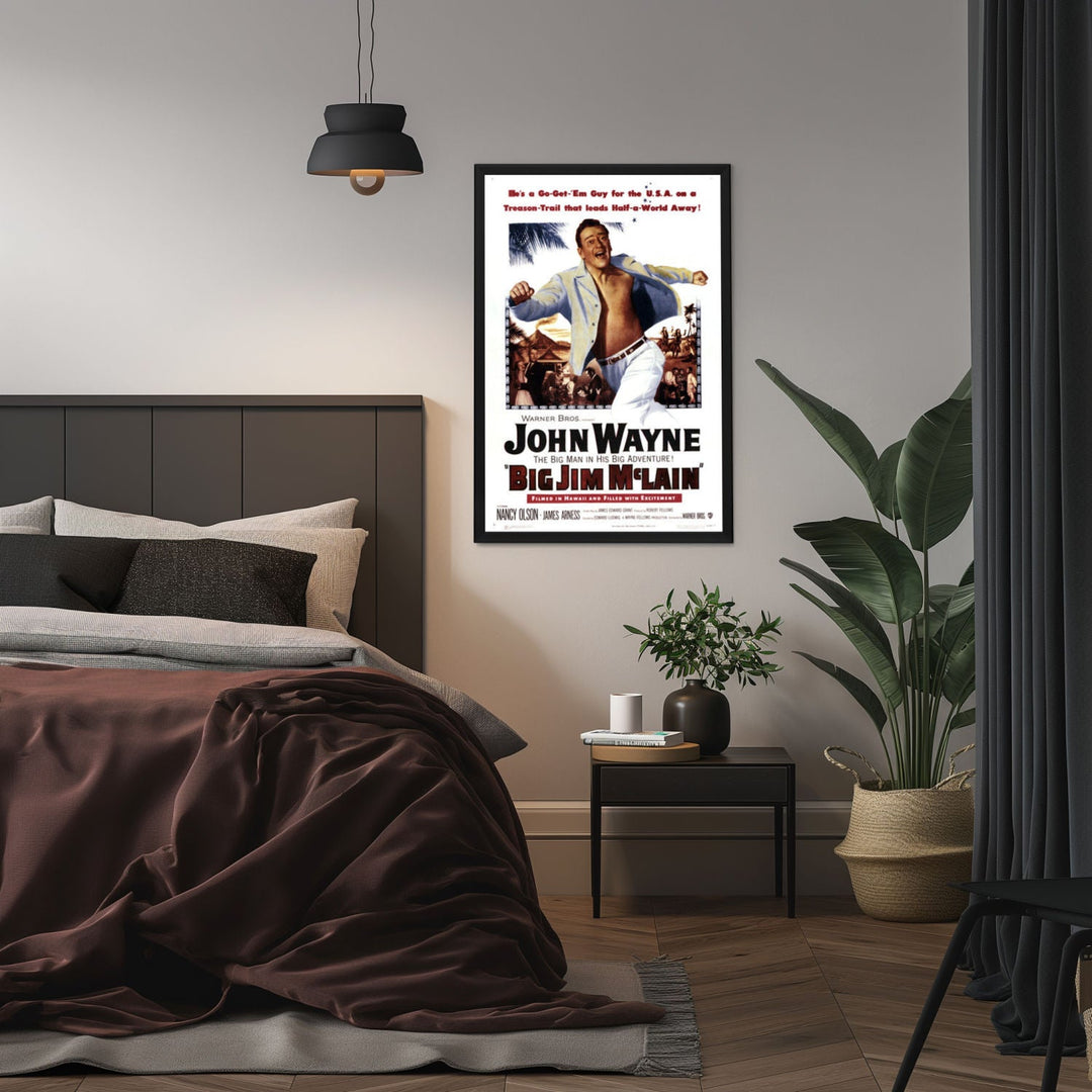 "Big Jim McLain" (1952) Framed Movie Poster