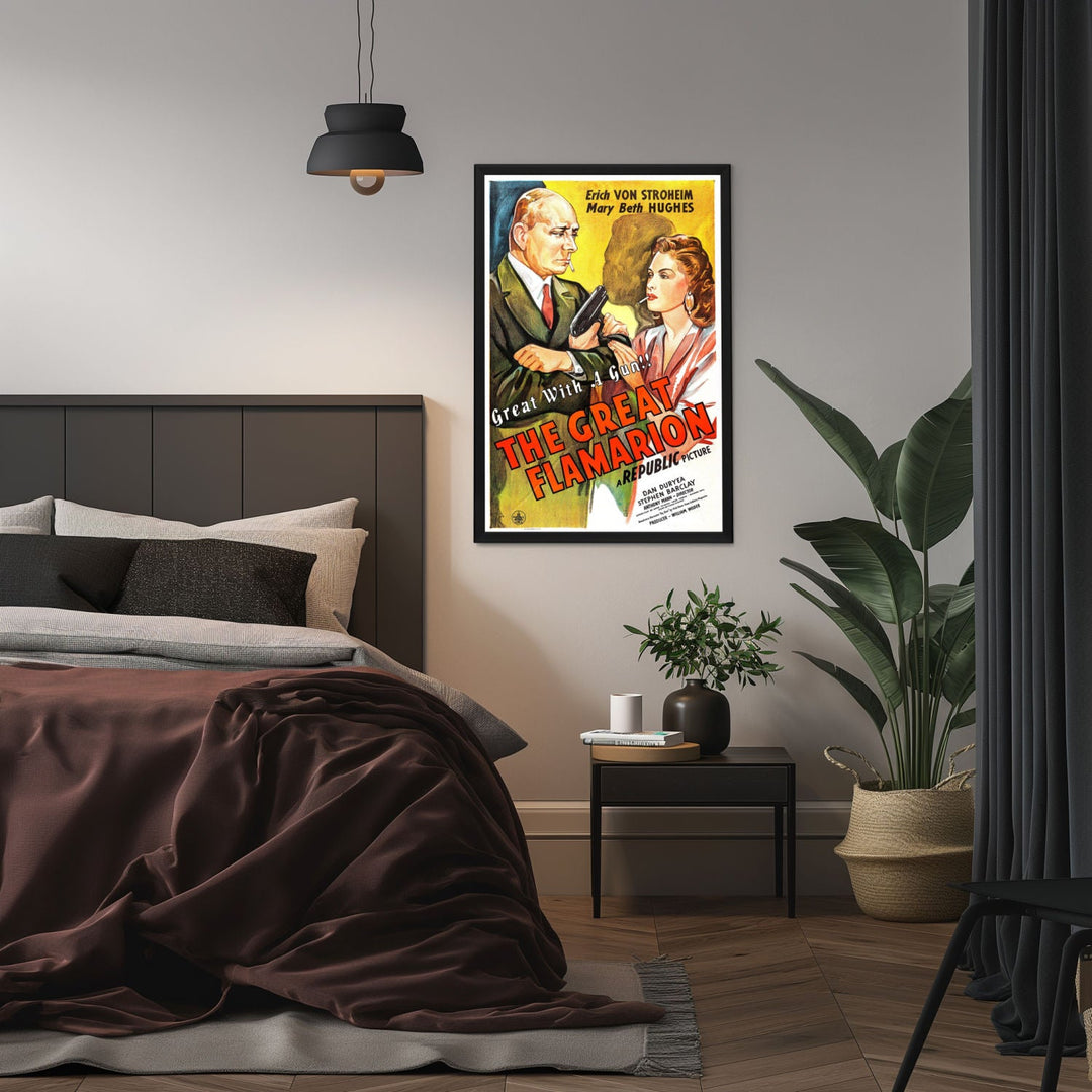 "Great Flamarion" (1945) Framed Movie Poster